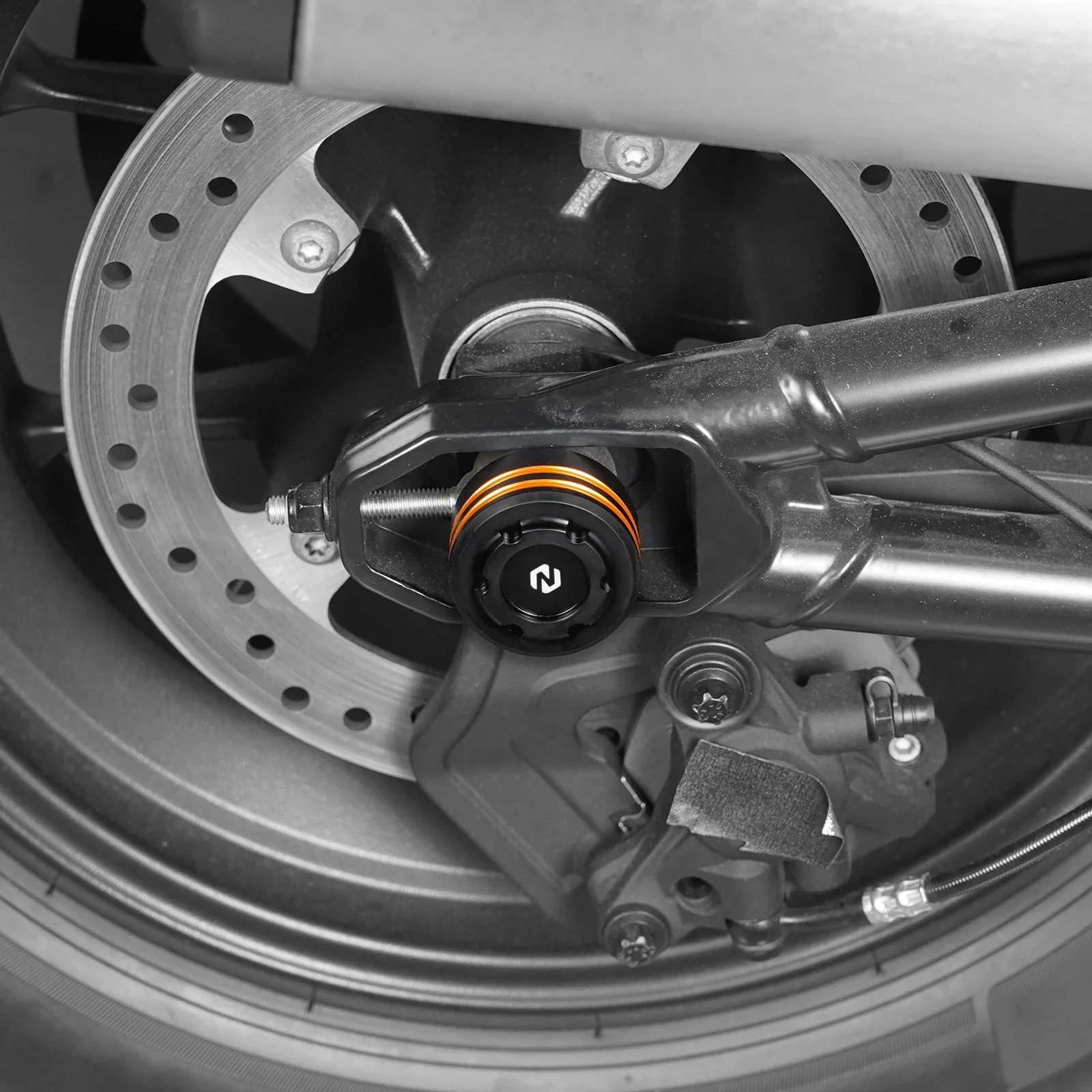 Rear Axle Nut Covers Caps For Harley Sportster S 1250 Pan America - Image 4
