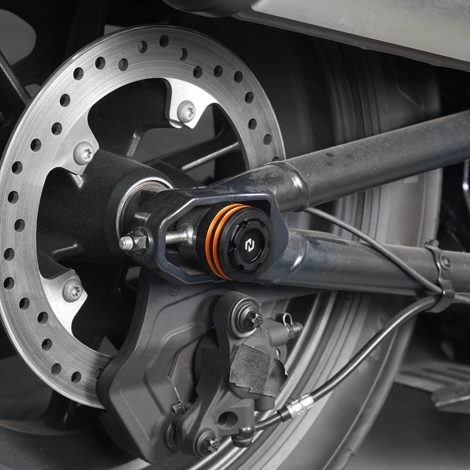 Rear Axle Nut Covers Caps For Harley Sportster S 1250 Pan America - Image 11