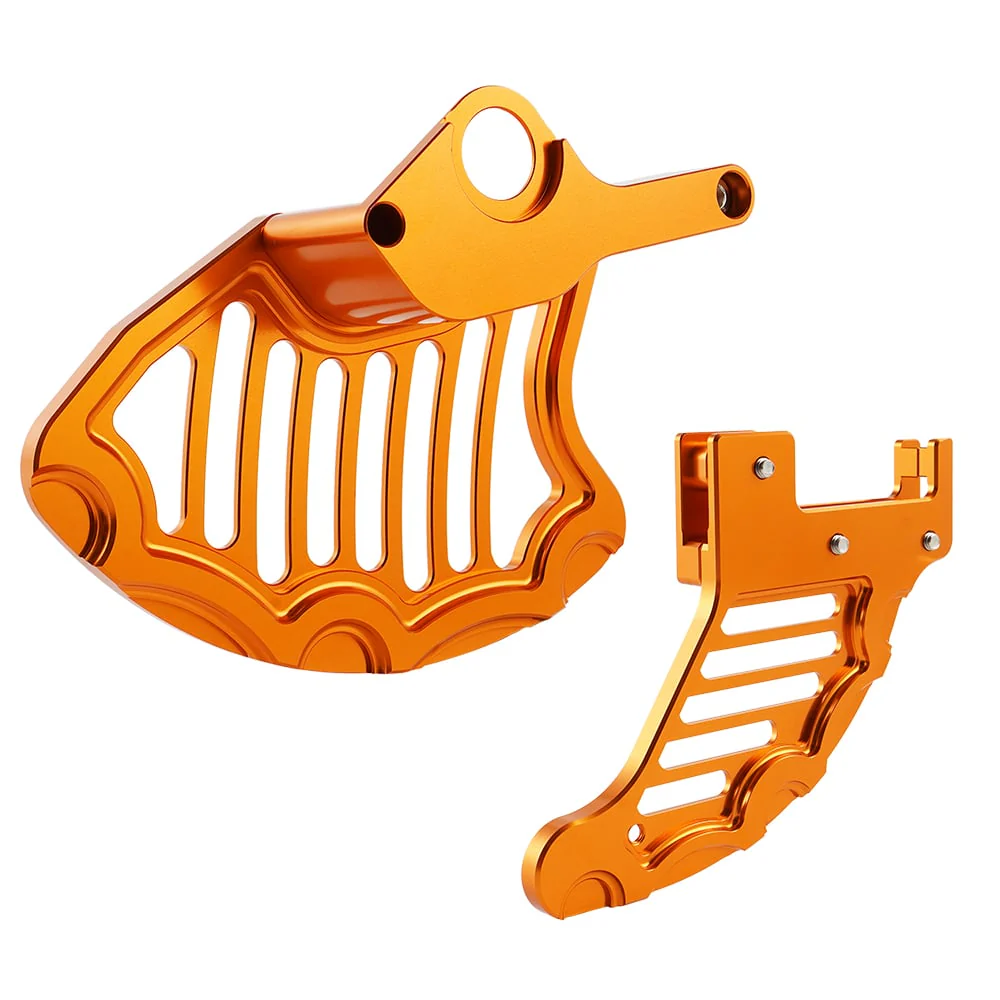 Front Rear Brake Disc Guard For KTM 125-500 XC/XCF/SX/SXF - Image 10