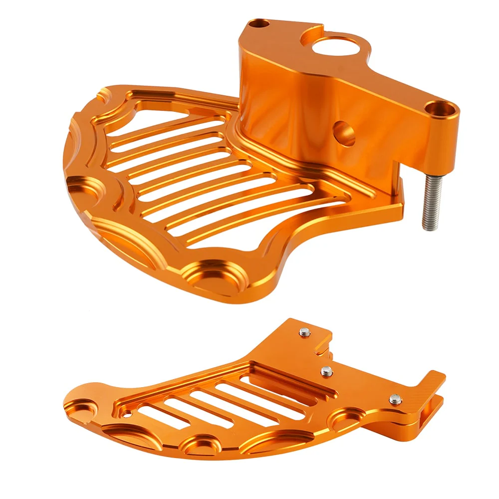 Front Rear Brake Disc Guard For KTM 125-500 XC/XCF/SX/SXF - Image 11