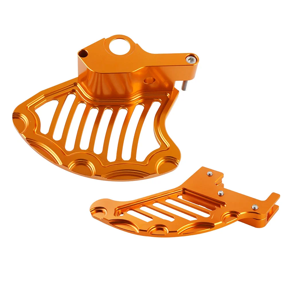 Front Rear Brake Disc Guard For KTM 125-500 XC/XCF/SX/SXF - Image 14