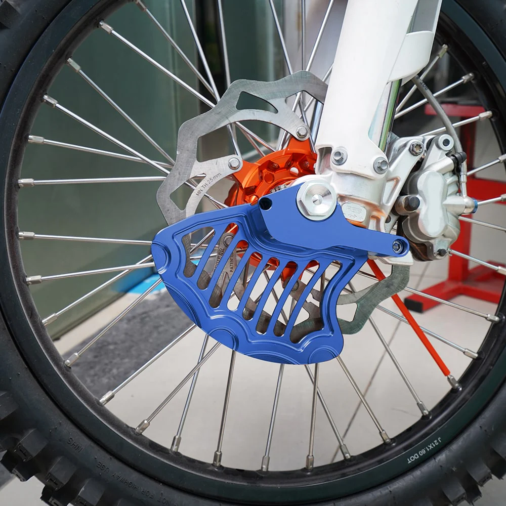 Front Rear Brake Disc Guard For KTM 125-500 XC/XCF/SX/SXF - Image 2