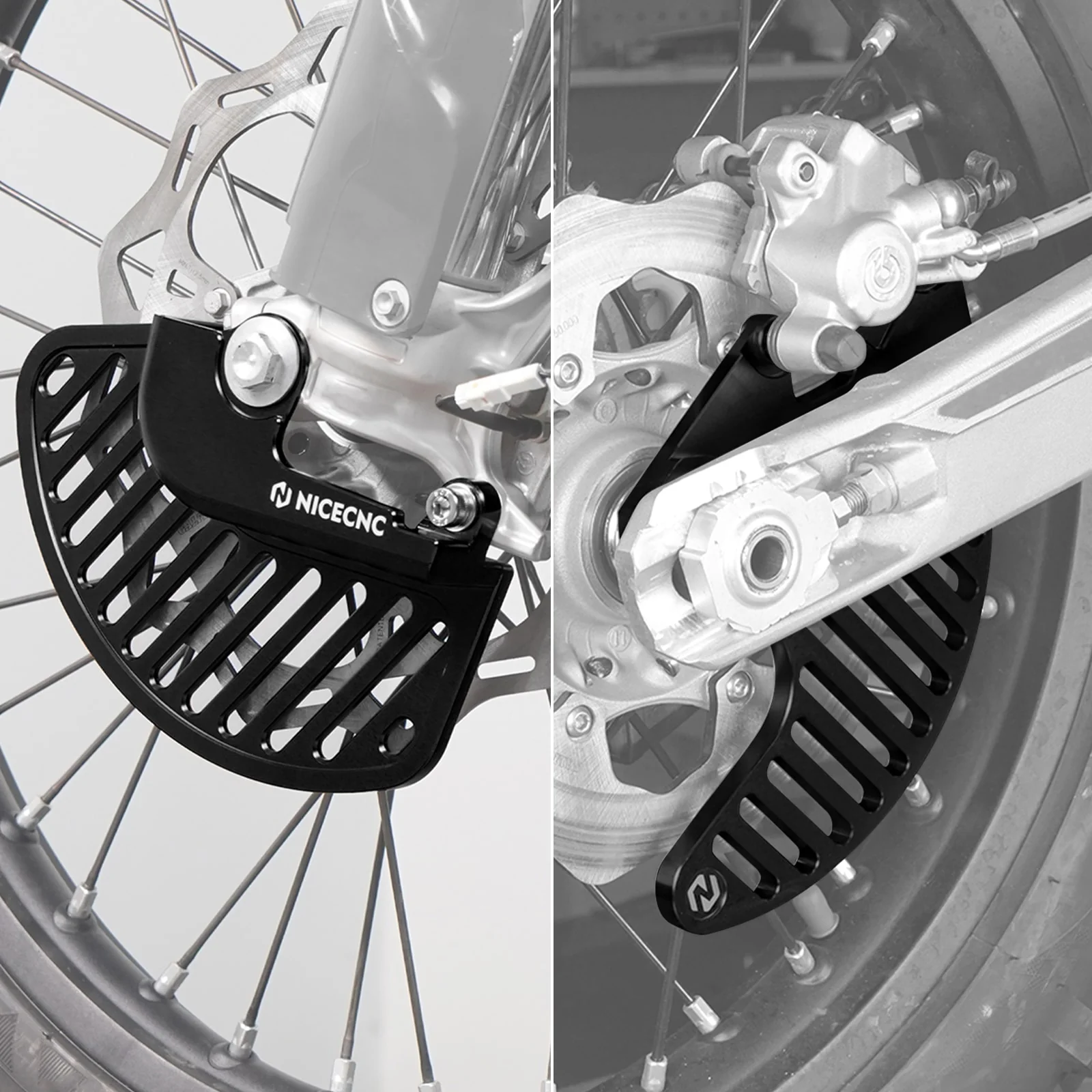 Front Rear Brake Disc Guard Kit For KTM SX SX-F XC XC-W EXC XCF-W XW-F - Image 4