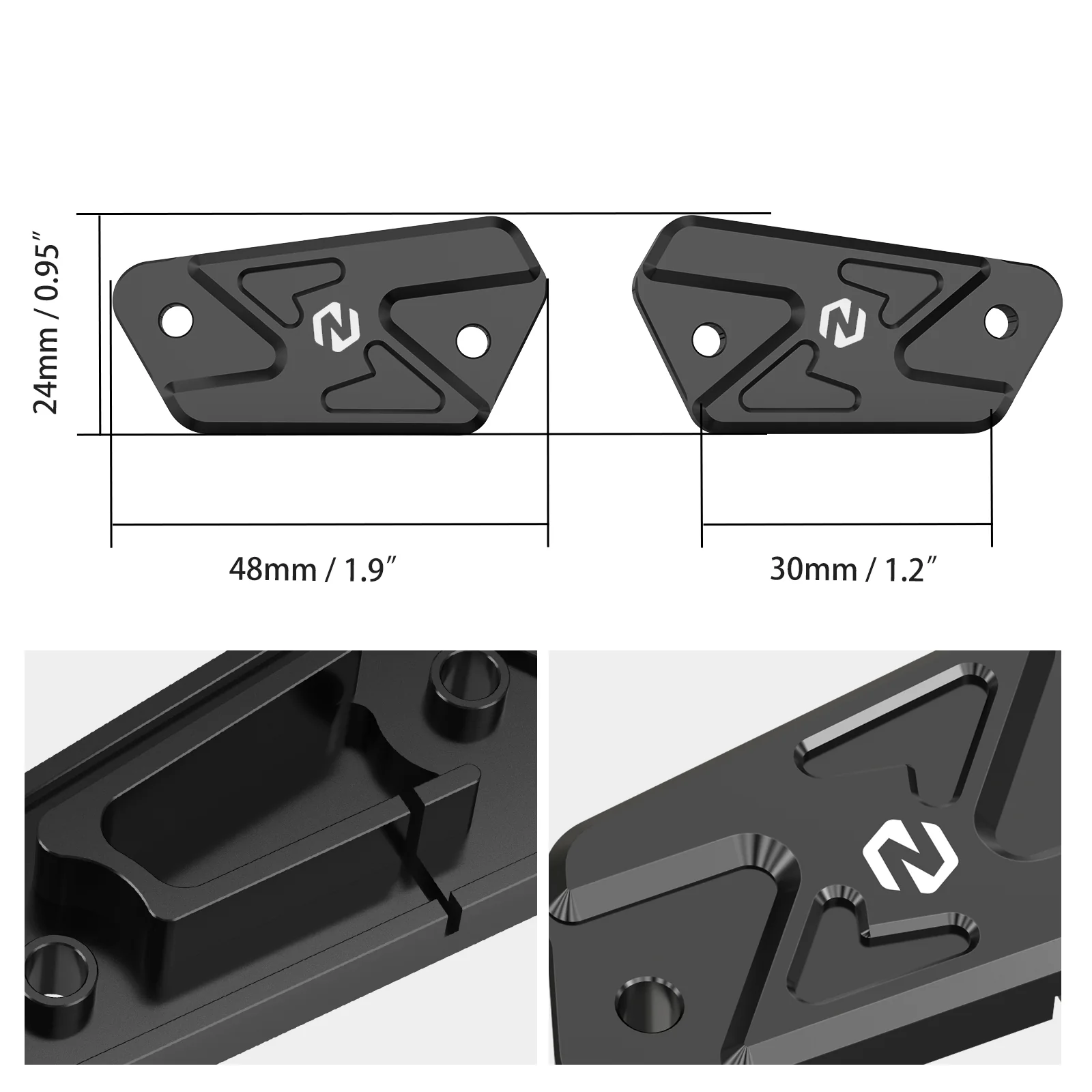 Front Rear Brake Reservoir Cover Cap For Surron Light Bee X/ S/ L1E Segway X160 X260 - Image 14