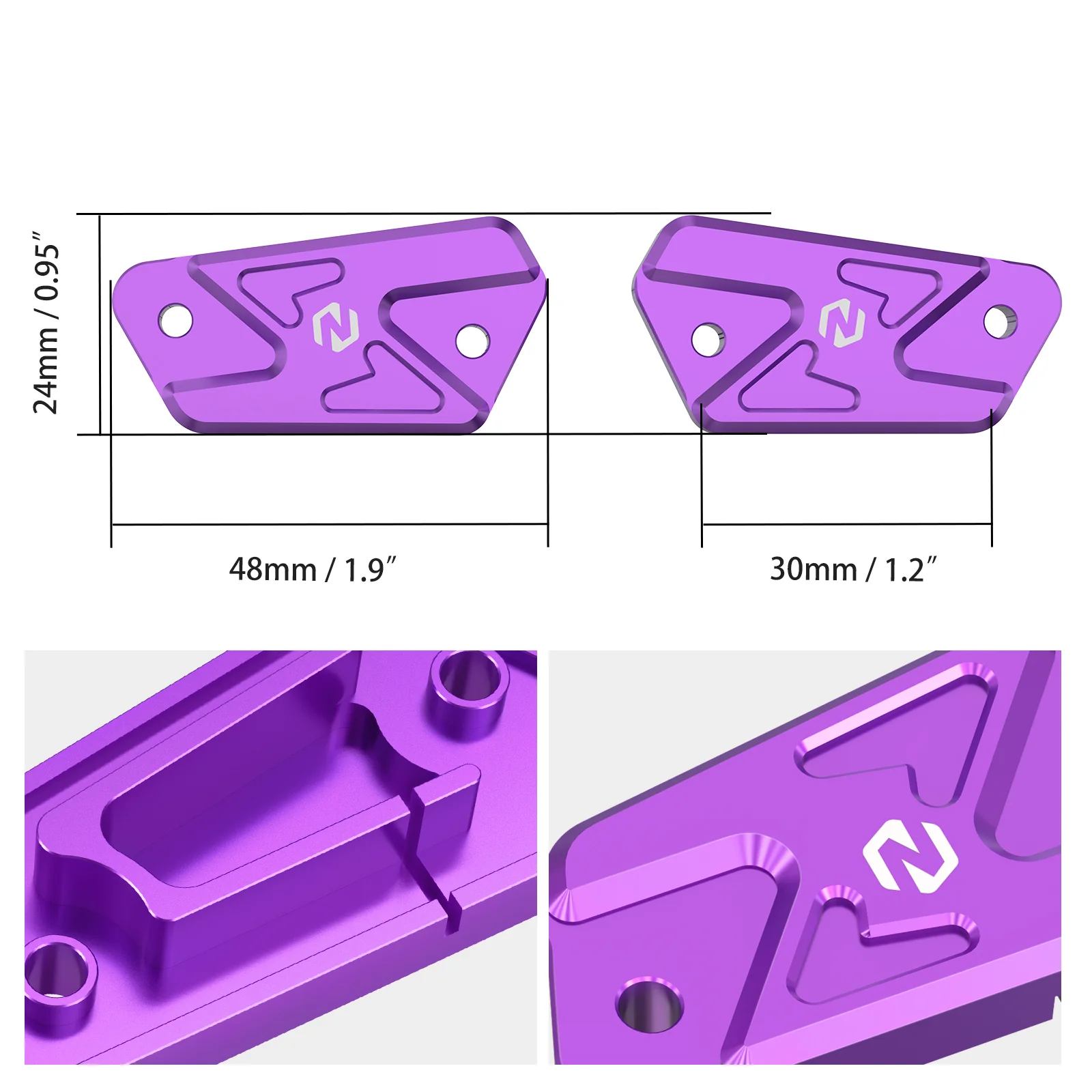 Front Rear Brake Reservoir Cover Cap For Surron Light Bee X/ S/ L1E Segway X160 X260 - Image 6