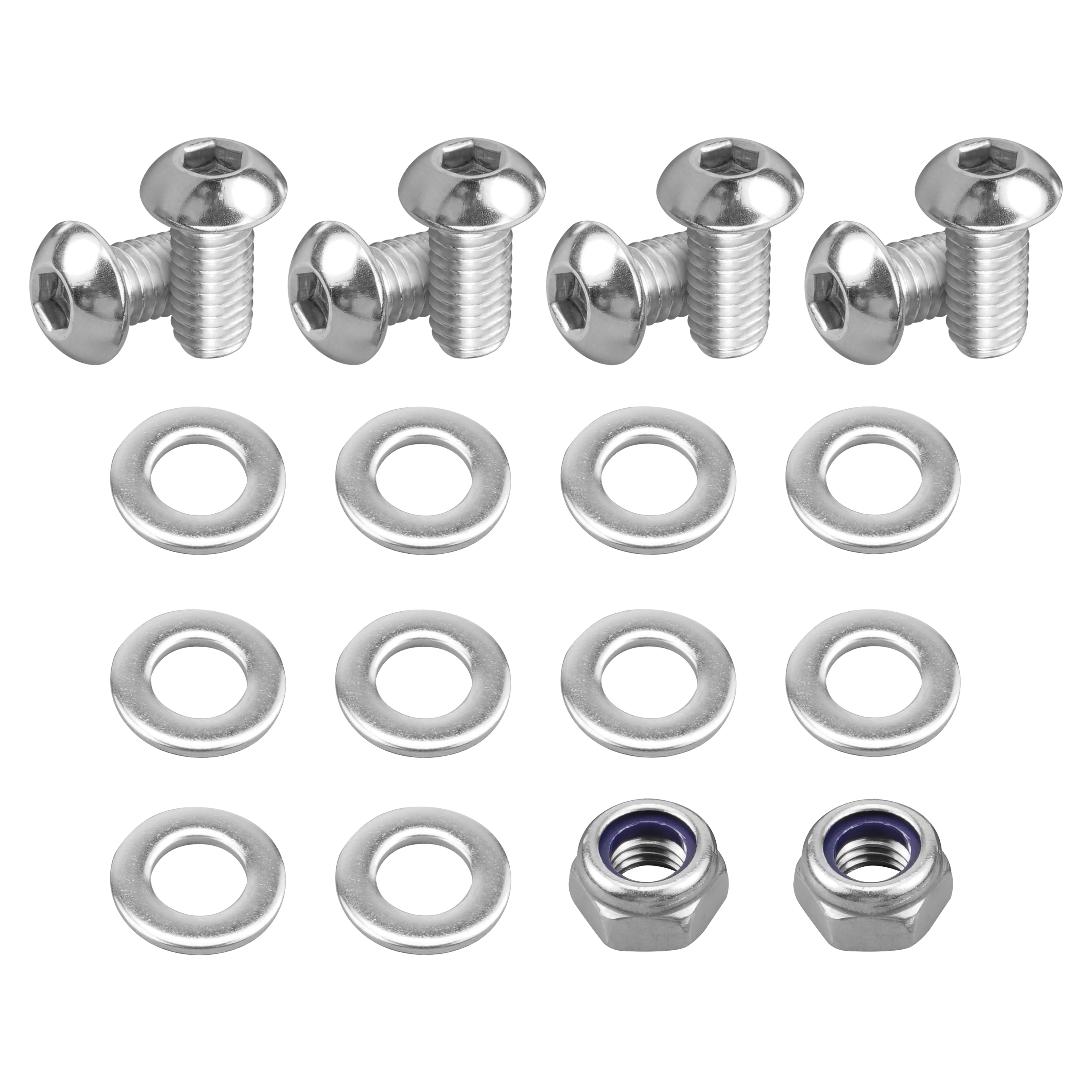 Front & Rear Bumper Bolts Nuts Washers Kit For Yamaha Banshee 350