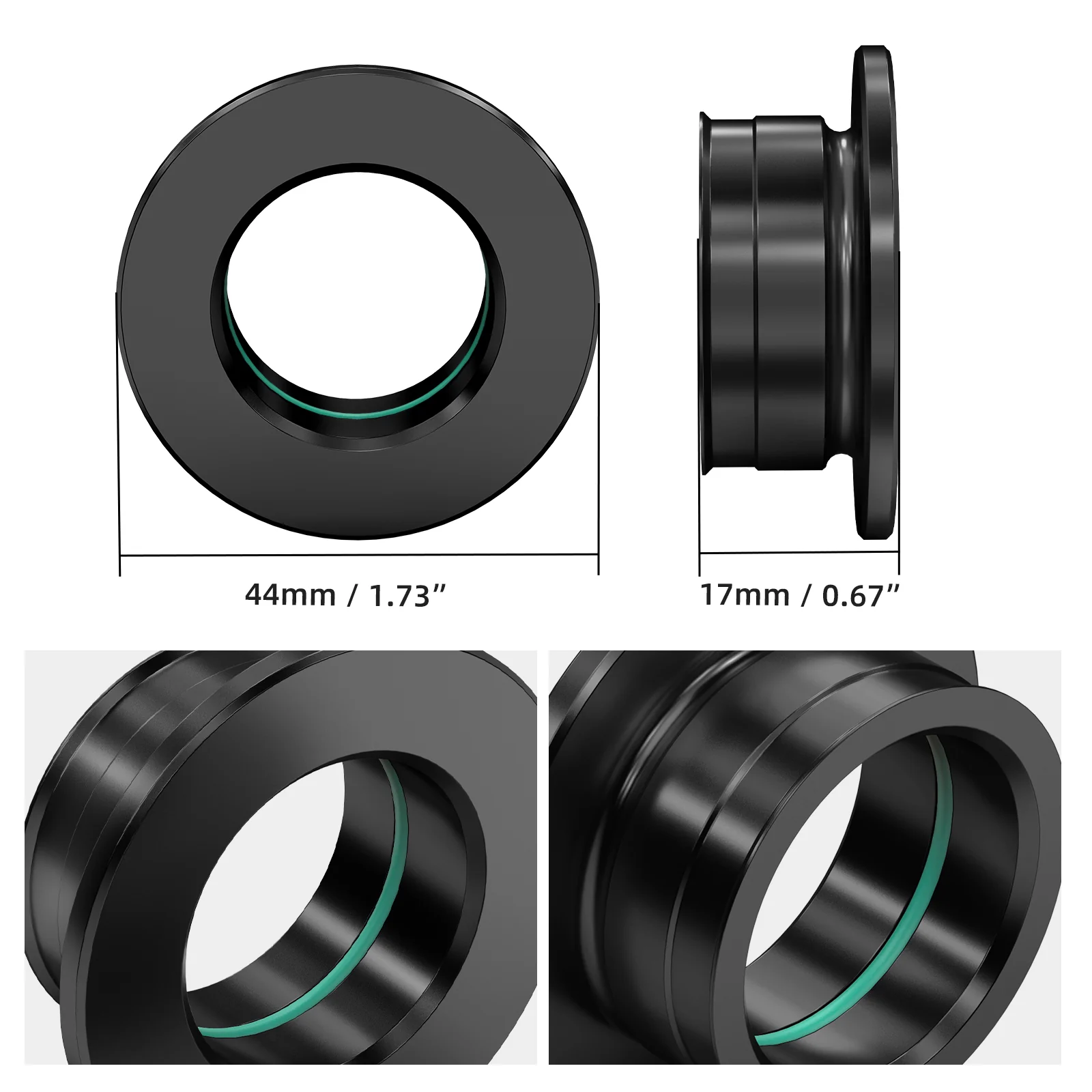 Rear Wheel Spacers Hub Collars Kit For Stark Varg EX MX 2024-2025 - Image 4