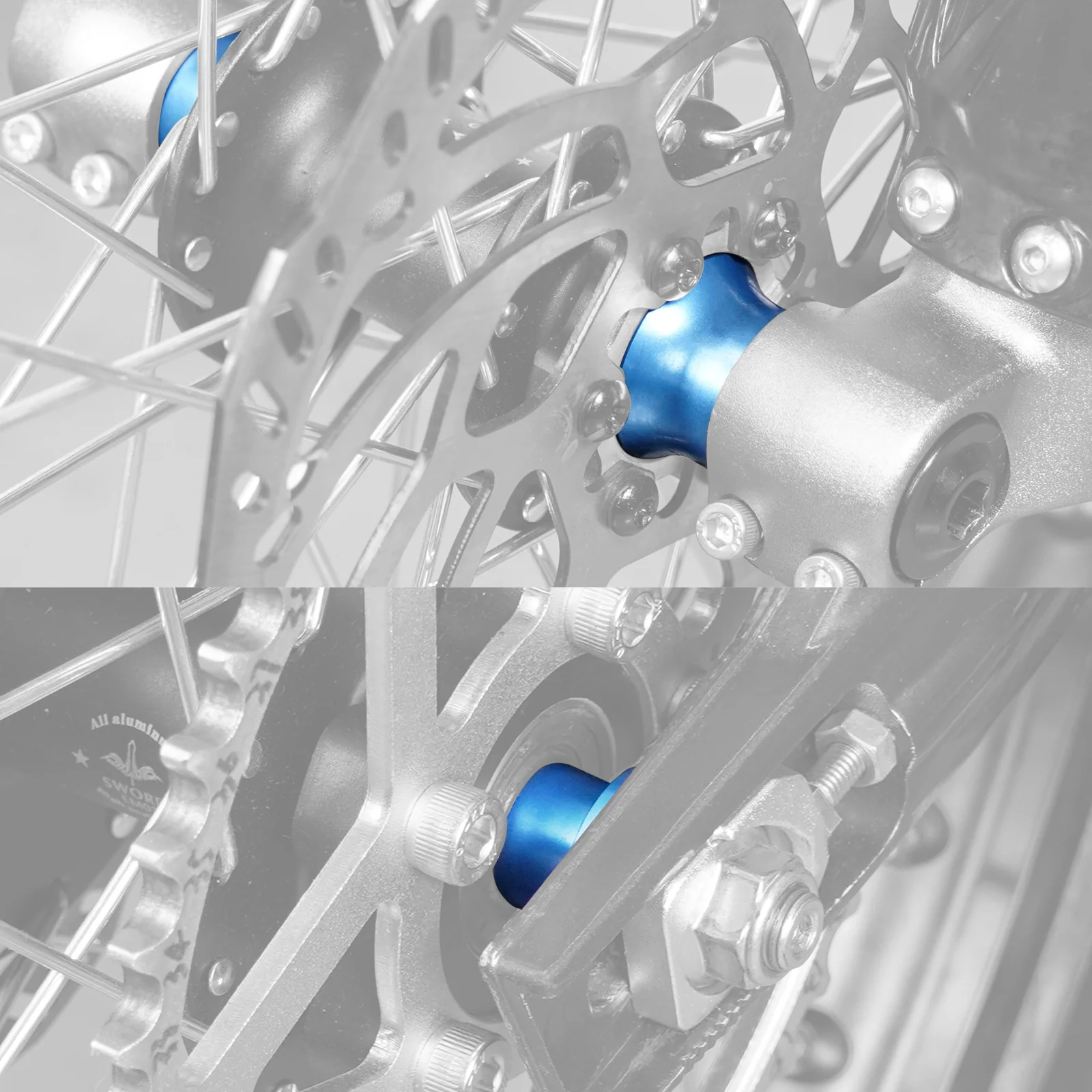 Pair Rear Wheel Spacers Hub Collars with O-ring For Surron Light Bee X/ S/ L1E Segway X160 X260 - Image 20