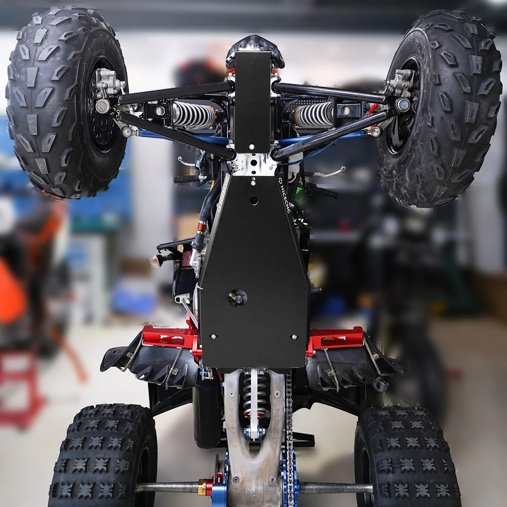 NICECNC Full Chassis Skid Plate For Yamaha Raptor 700 2006-2026 - Image 3