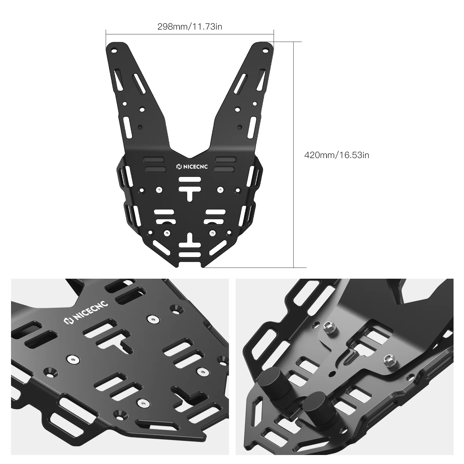 Upgraded Rear Luggage Rack Carrier Kit For KTM 690 Enduro R 2019-2024 - Image 2