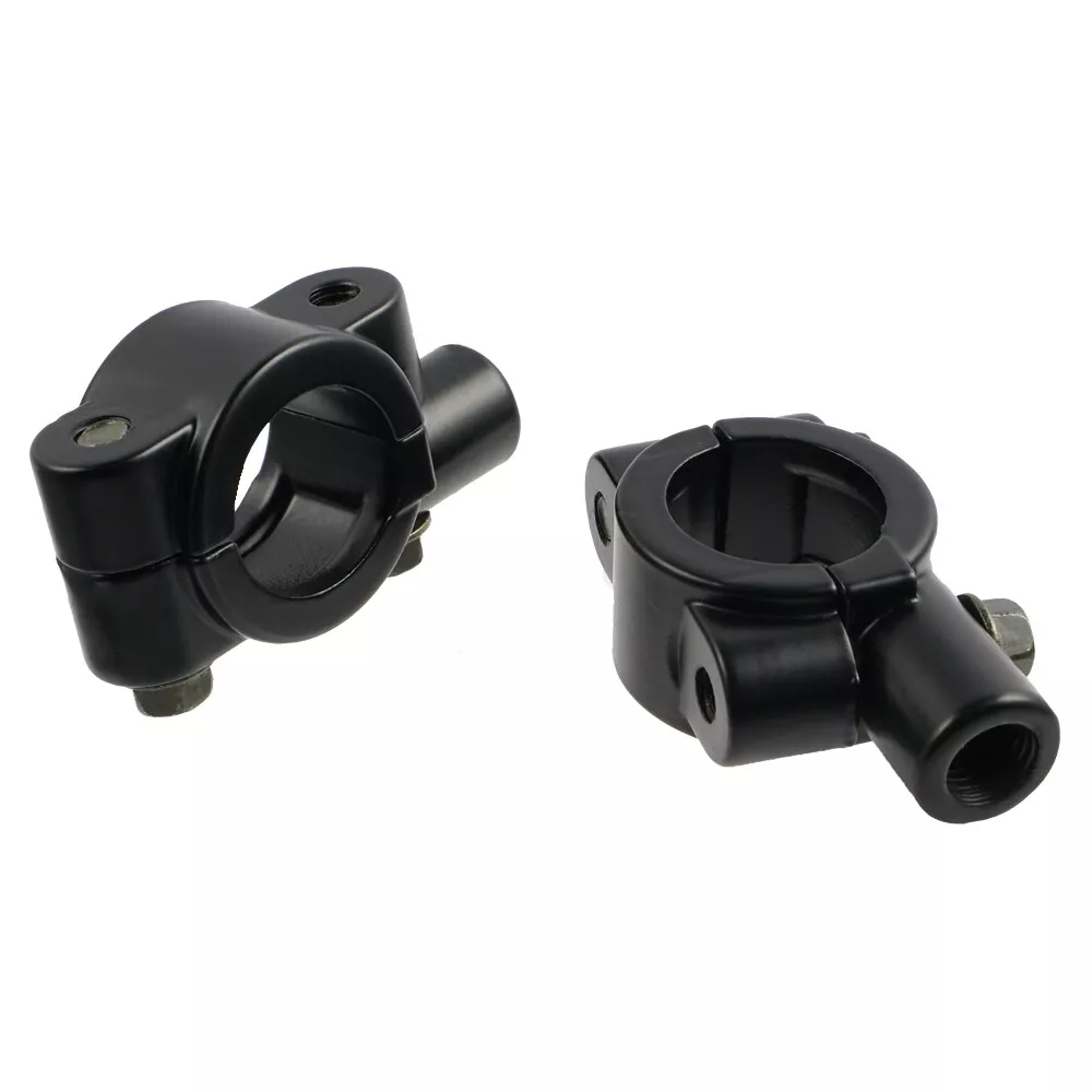 Handlebar Mirror Mount Holders Adapter Aluminum for motorcycle w 7/8"handle bar - Image 10