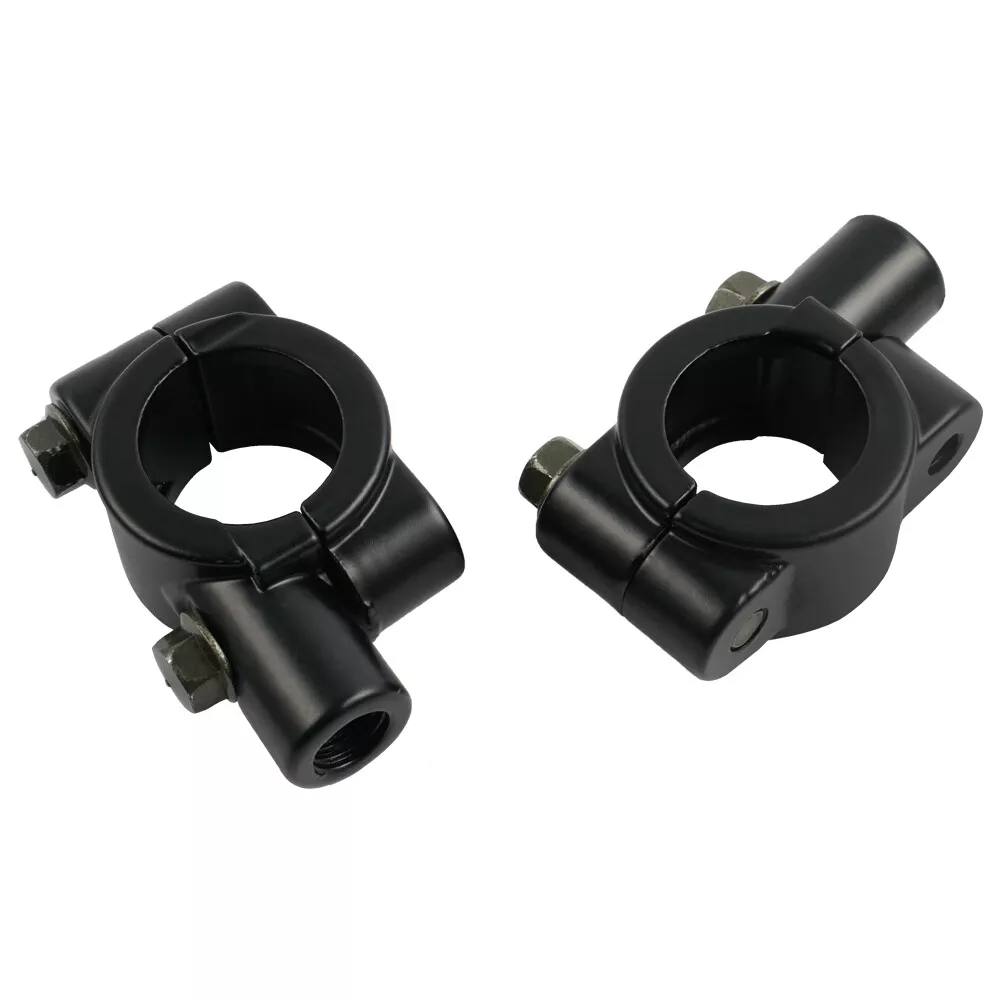 Handlebar Mirror Mount Holders Adapter Aluminum for motorcycle w 7/8"handle bar - Image 8