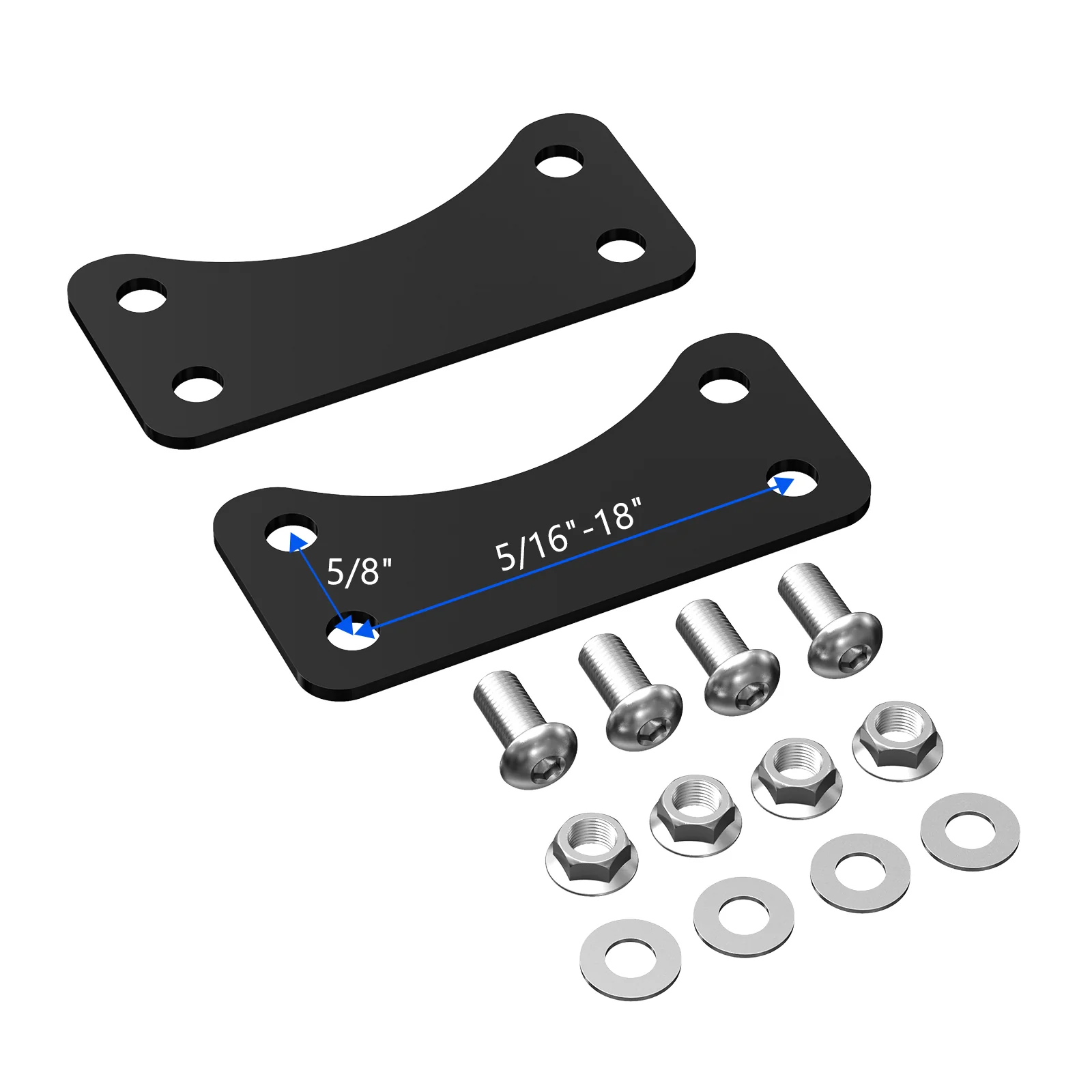 Front Fender Riser Relocator Lift Bracket For Harley CVO Road Glide Electra Street Glide - Image 9