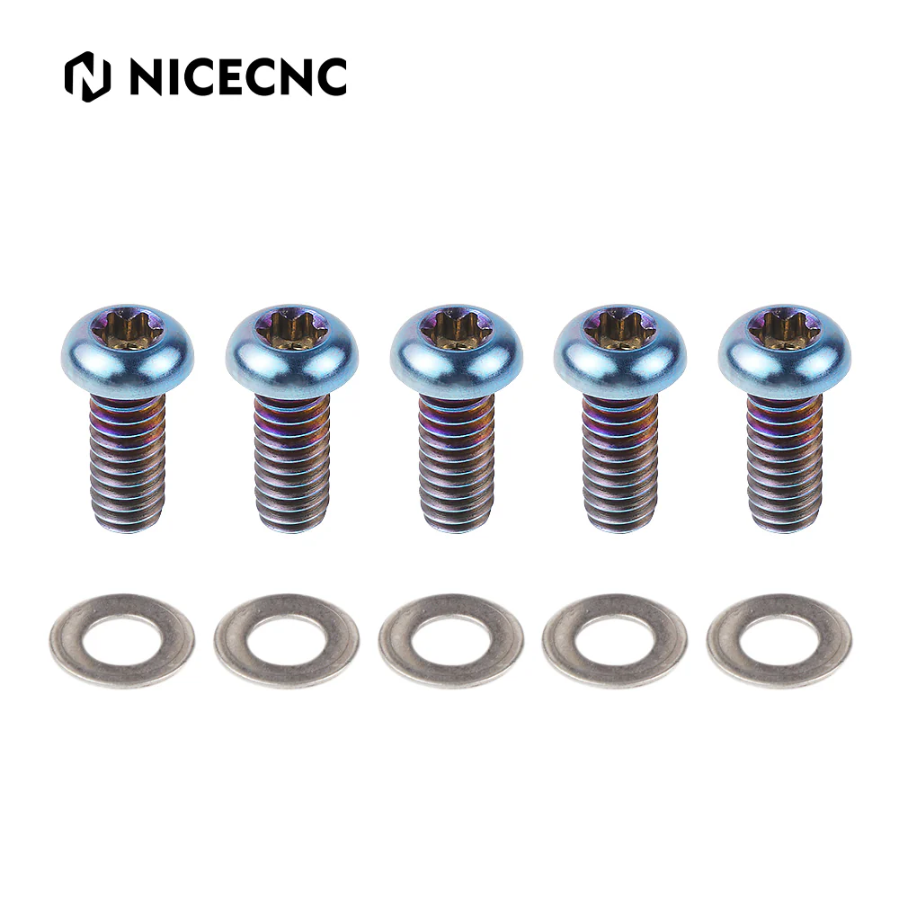 Derby Clutch Cover Torx Screws Bolts For Harley Road King Electra Street Glide Ultra Limited - Image 4