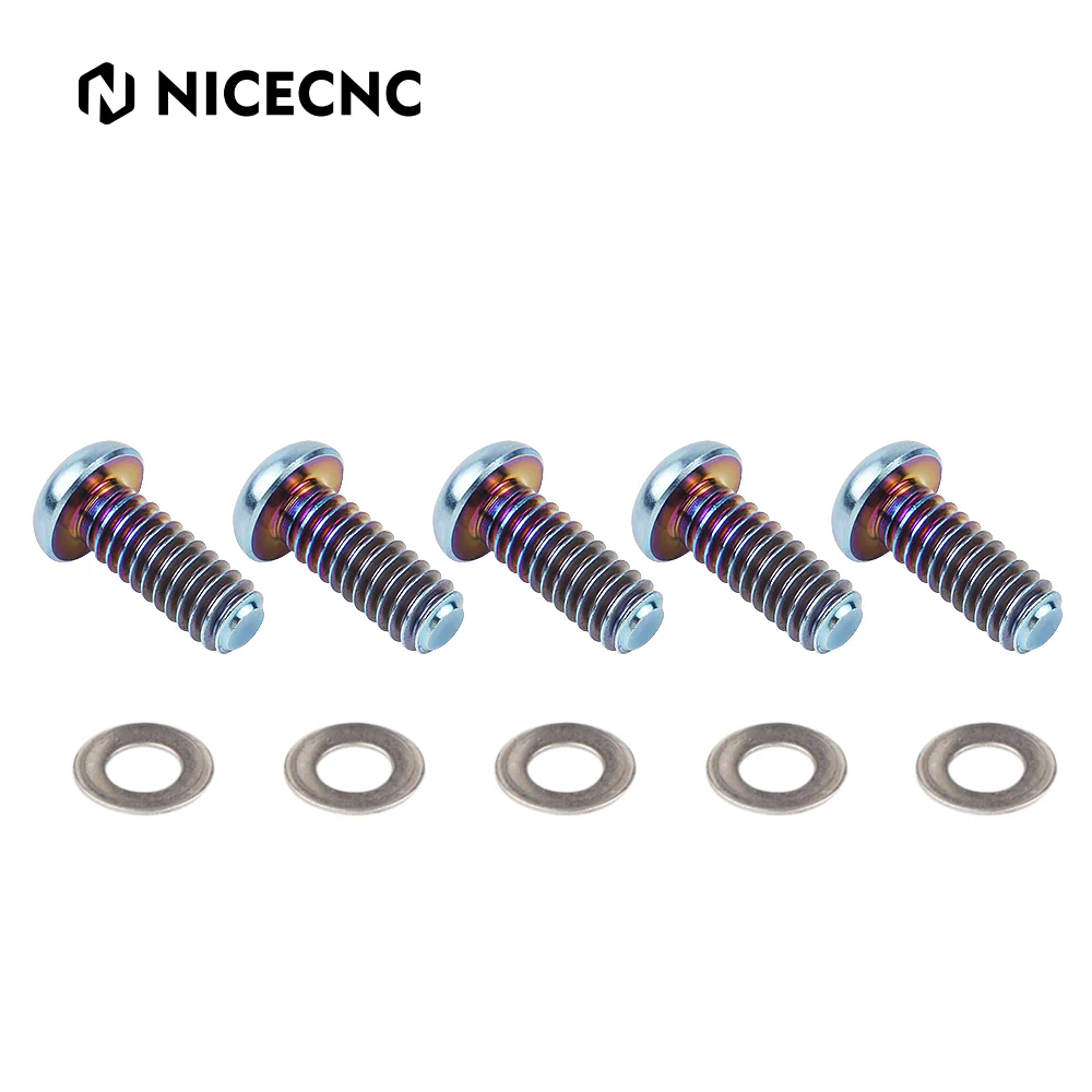 Derby Clutch Cover Torx Screws Bolts For Harley Road King Electra Street Glide Ultra Limited - Image 6
