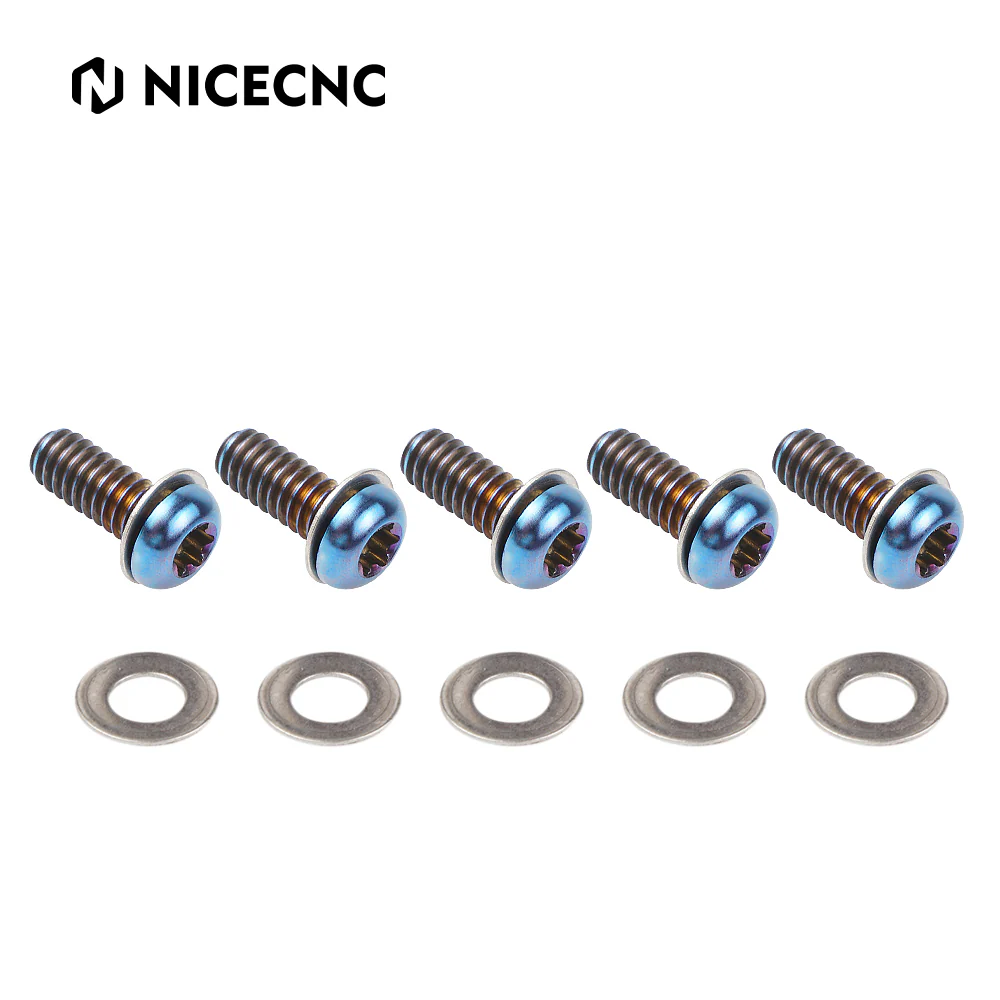Derby Clutch Cover Torx Screws Bolts For Harley Road King Electra Street Glide Ultra Limited - Image 8