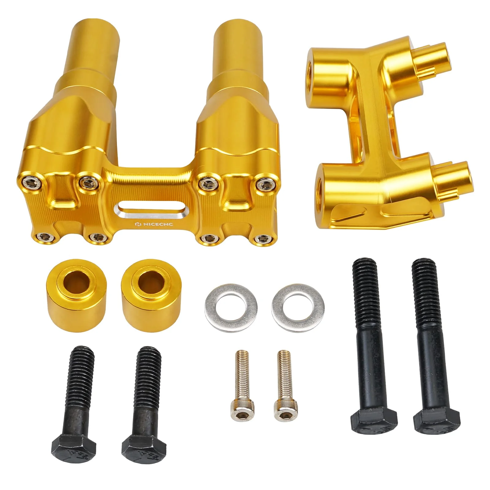 Modular Kickback Handlebar Riser For Harley Softail Slim Standard Deluxe Heritage Fat Boy - Image 11