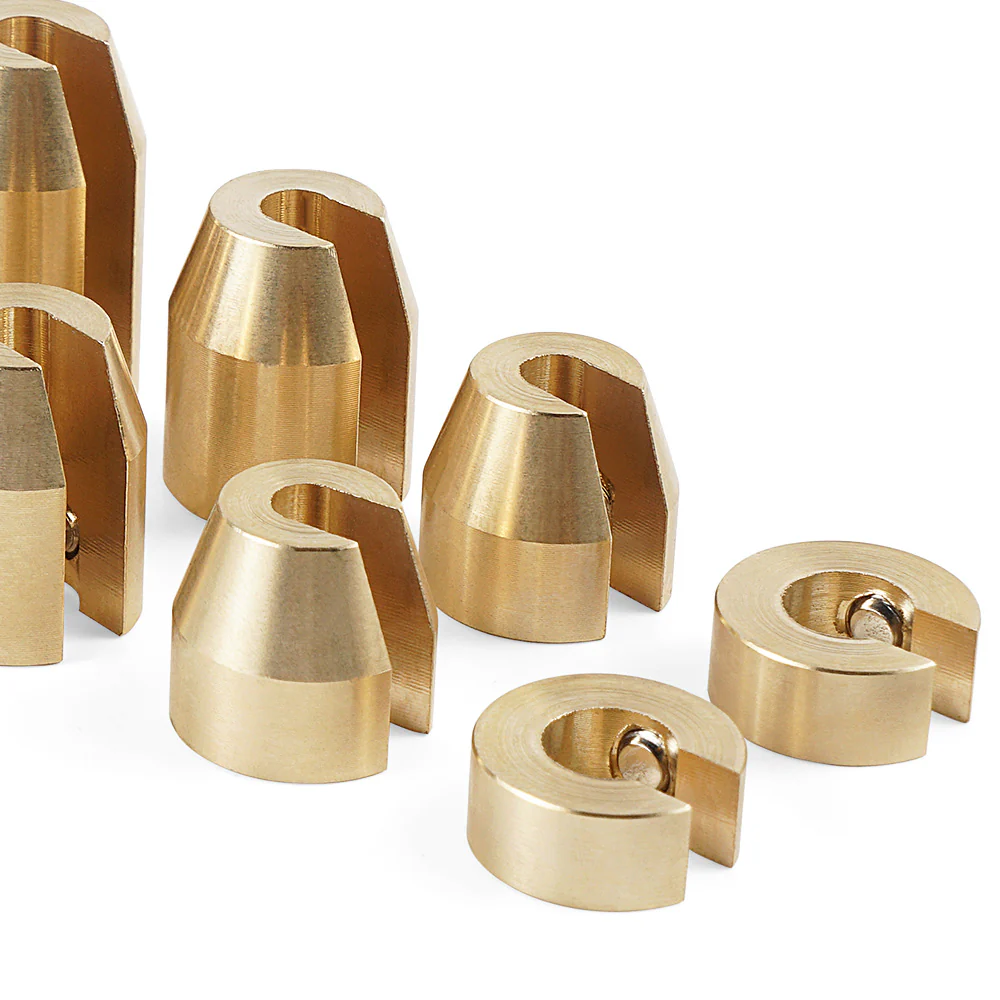 Universal Reusable Brass Wheel Tire Spoke Balance Weights Kit For Harley KTM BMW - Image 5
