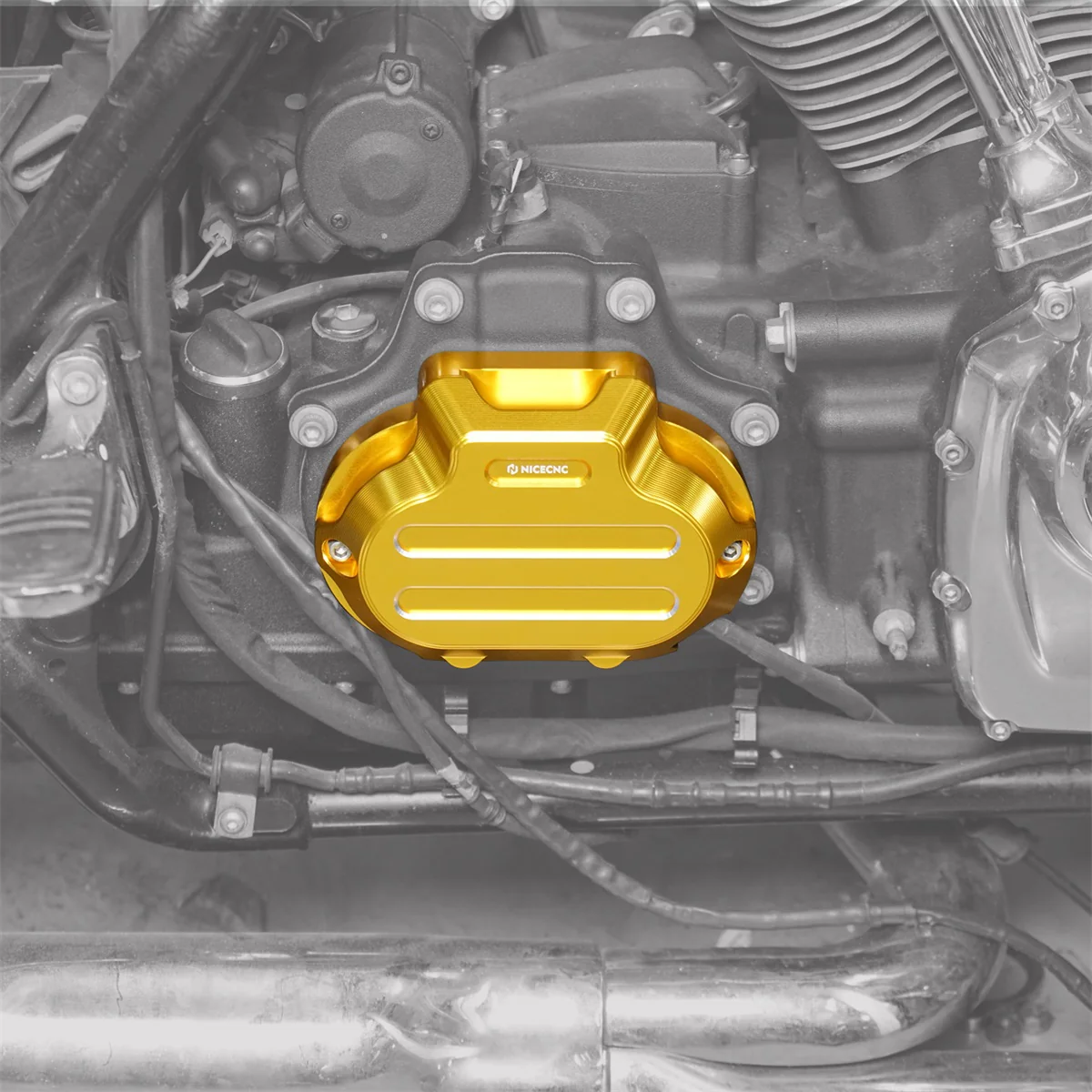 Transmission Side Cover For Harley Road King Electra Street Glide Ultra Limited Freewheeler - Image 16