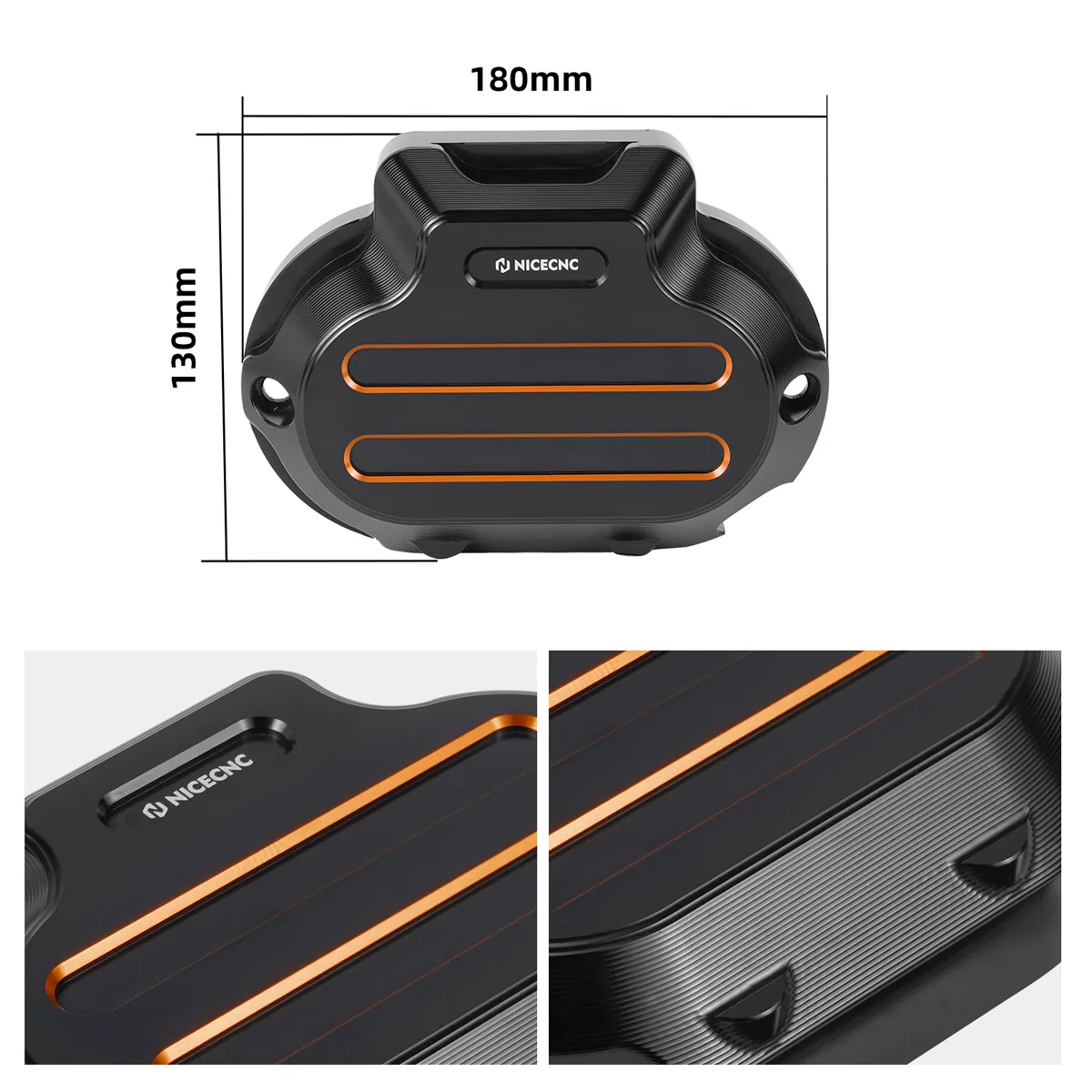 Transmission Side Cover For Harley Road King Electra Street Glide Ultra Limited Freewheeler - Image 6
