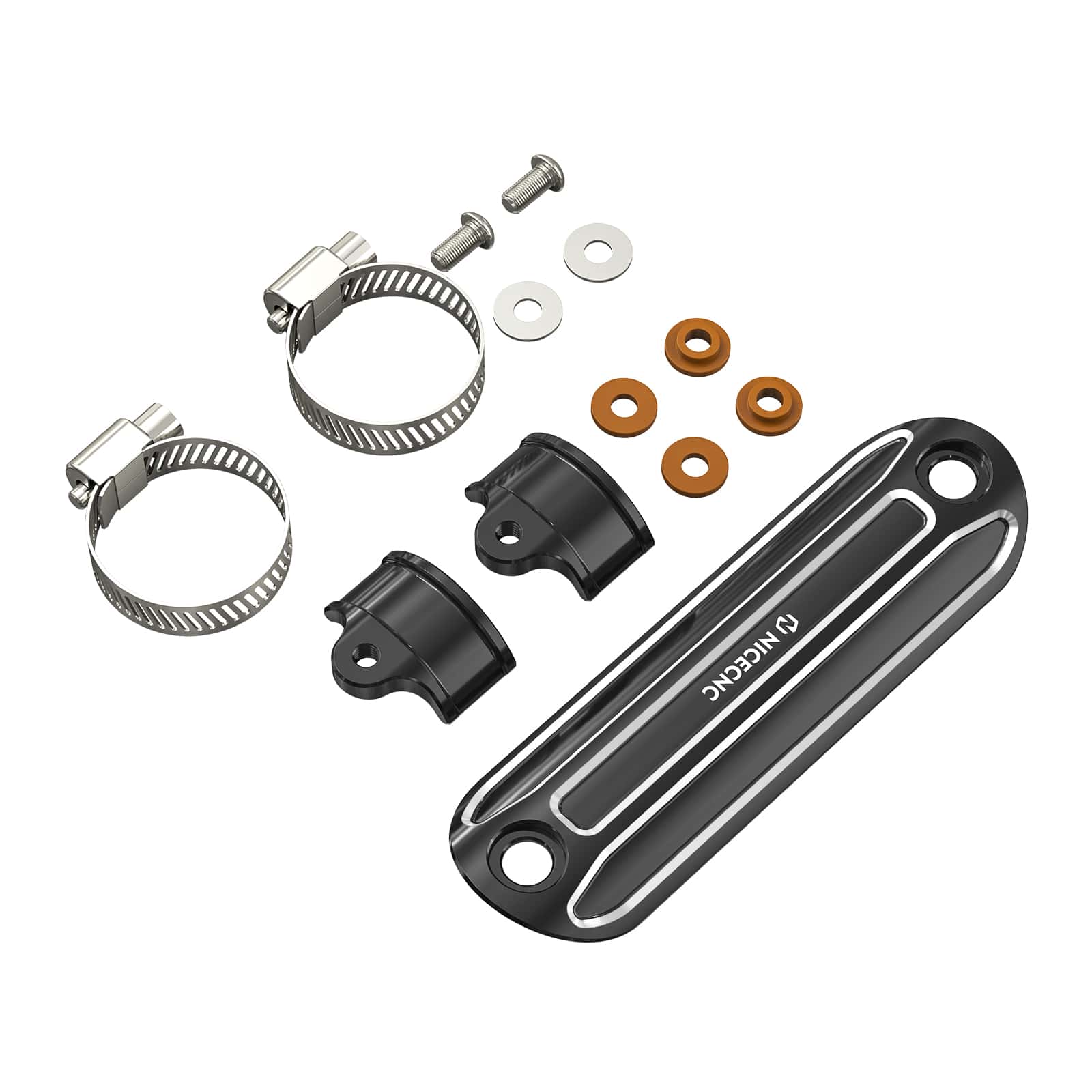 Muffler Exhaust Pipe Heat Shield Cover Heel Guard For Harley Road King Street Glide - Image 10
