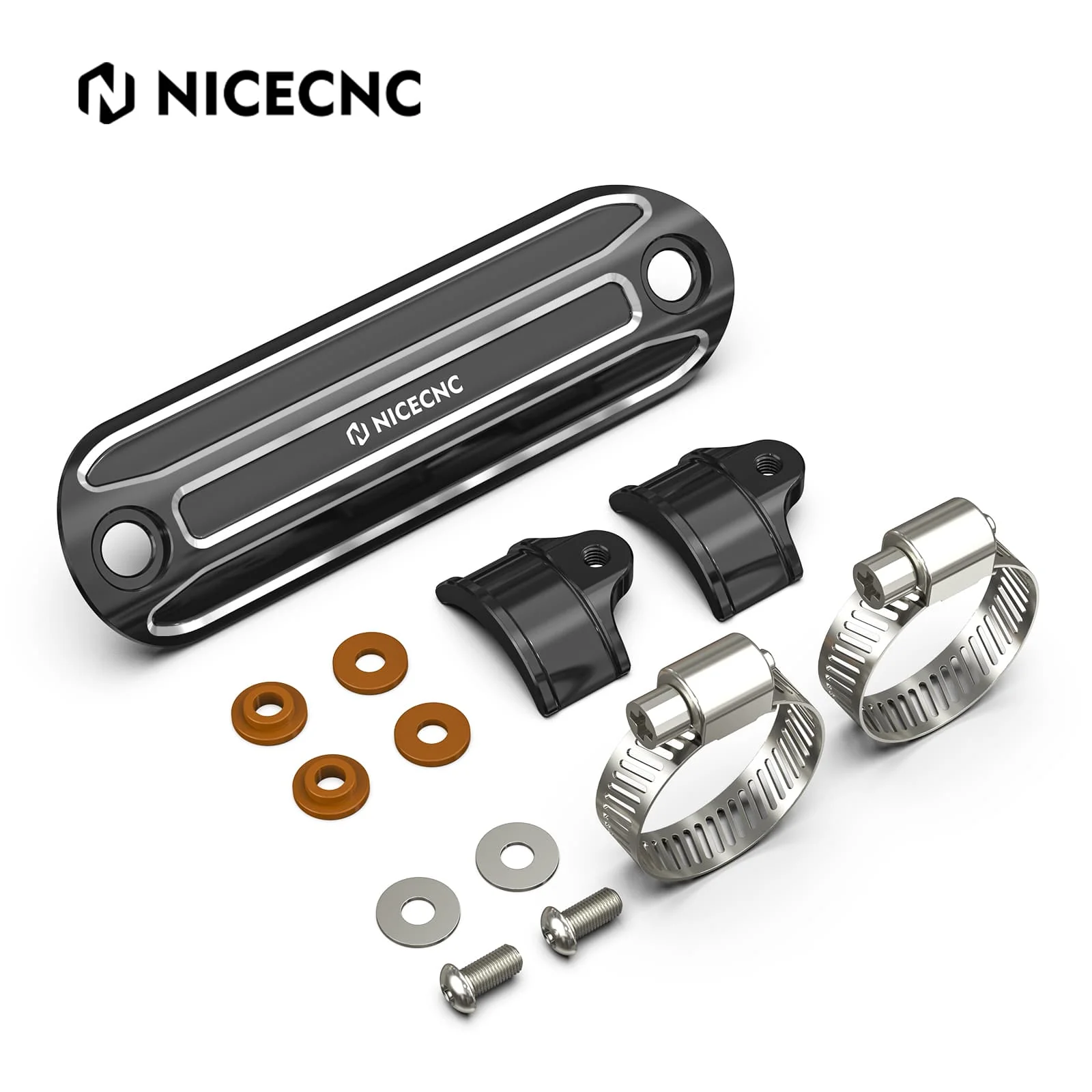 Muffler Exhaust Pipe Heat Shield Cover Heel Guard For Harley Road King Street Glide - Image 8