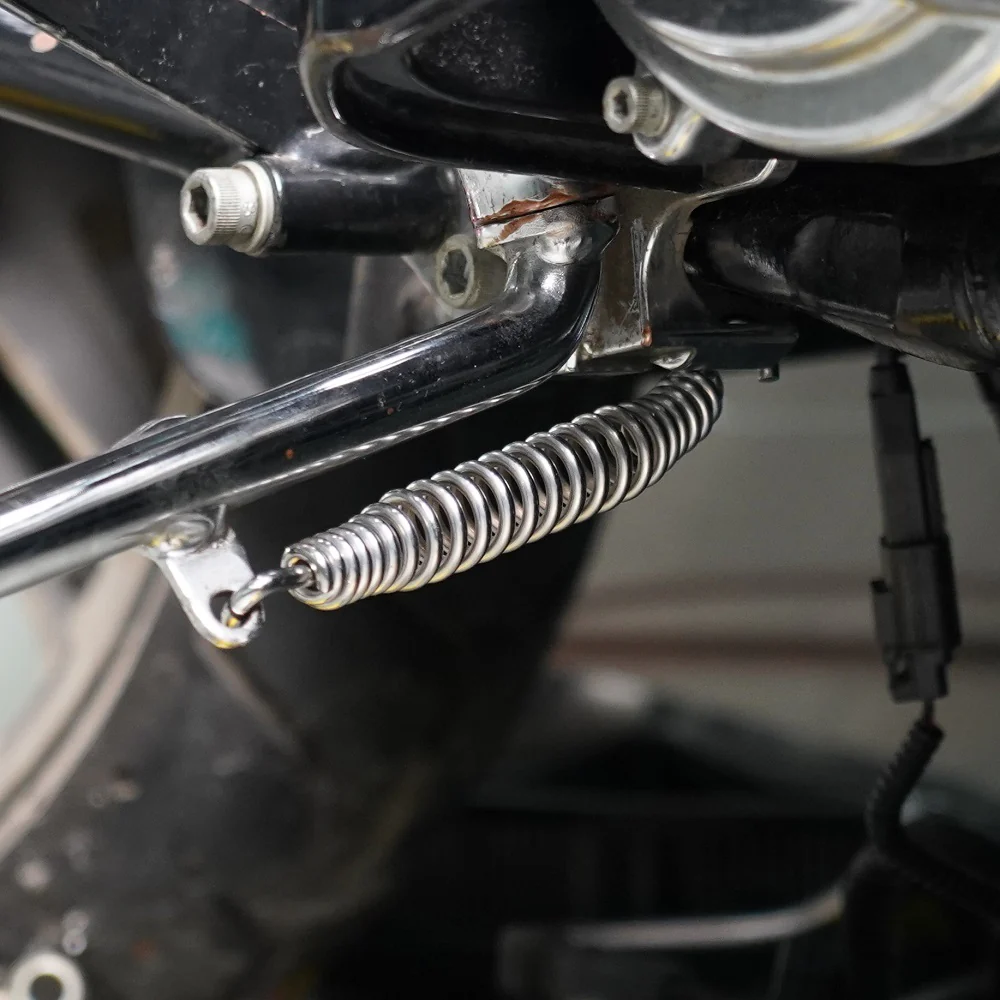 Kickstand Jiffy Spring Stand 49725-07A For Harley Road King Electra Street Glide Fat Boy Heritage - Image 2