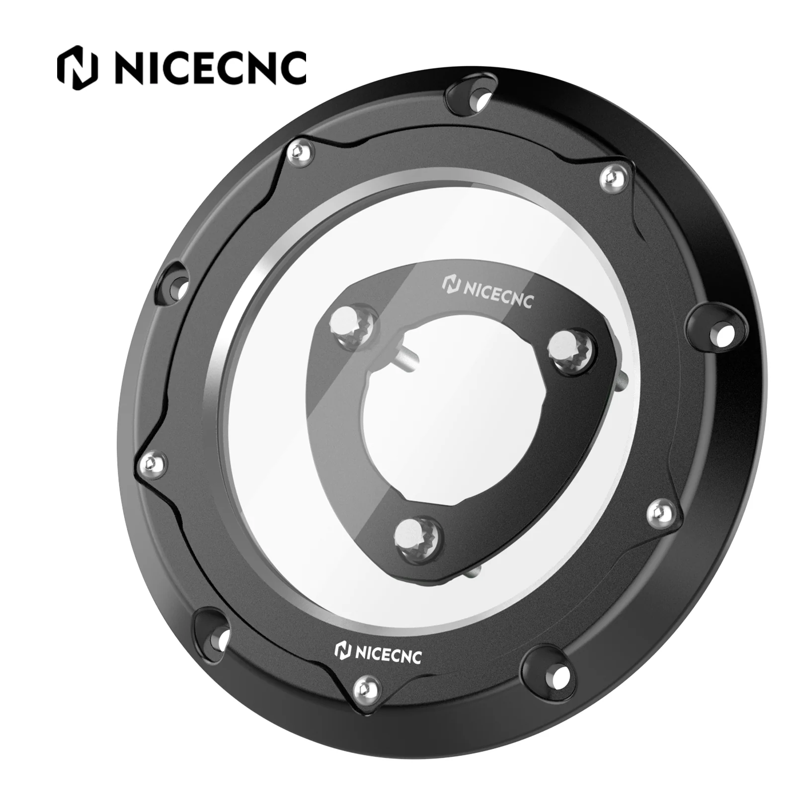 M8 Derby Cover w/Clutch Spring Stopper Plate Kit For Harley Road King Electra Street Glide - Image 16