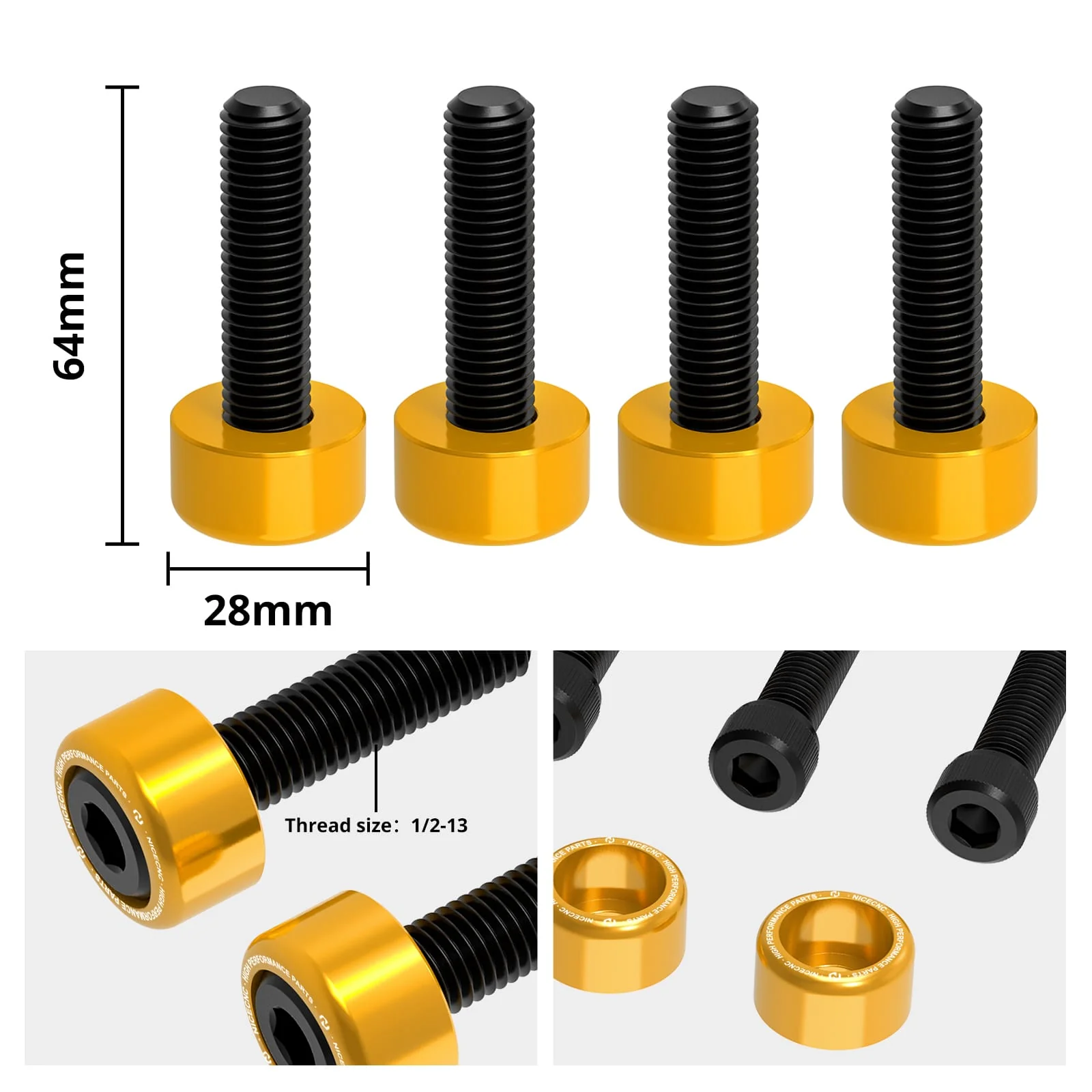 Rear Shock Mount Bolts Screws Hardware Kit For Harley Road King Street Glide - Image 16