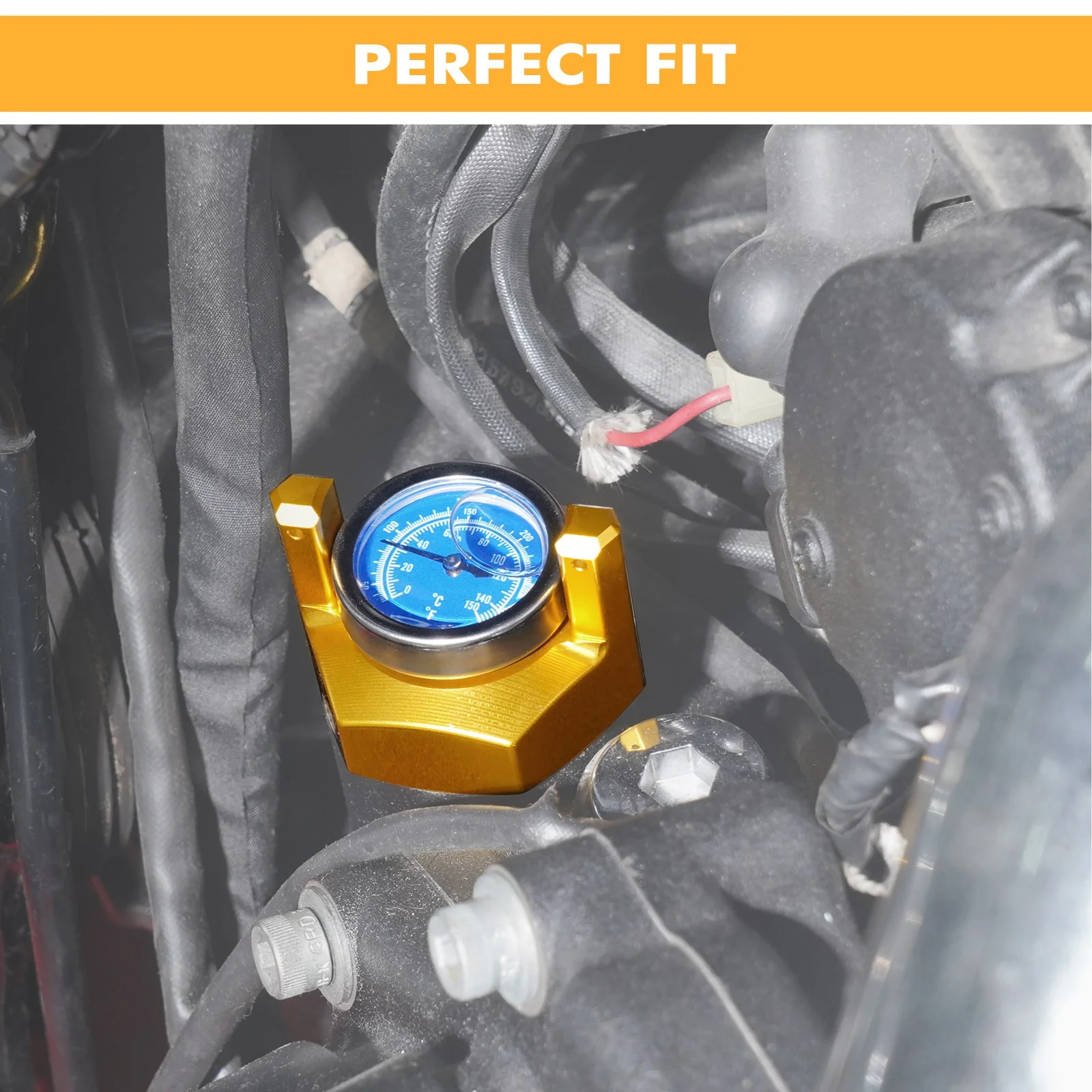 Oil Dipstick w/ Thermometer Temp Gauge For Harley Road King Street Glide Ultra Limited - Image 13