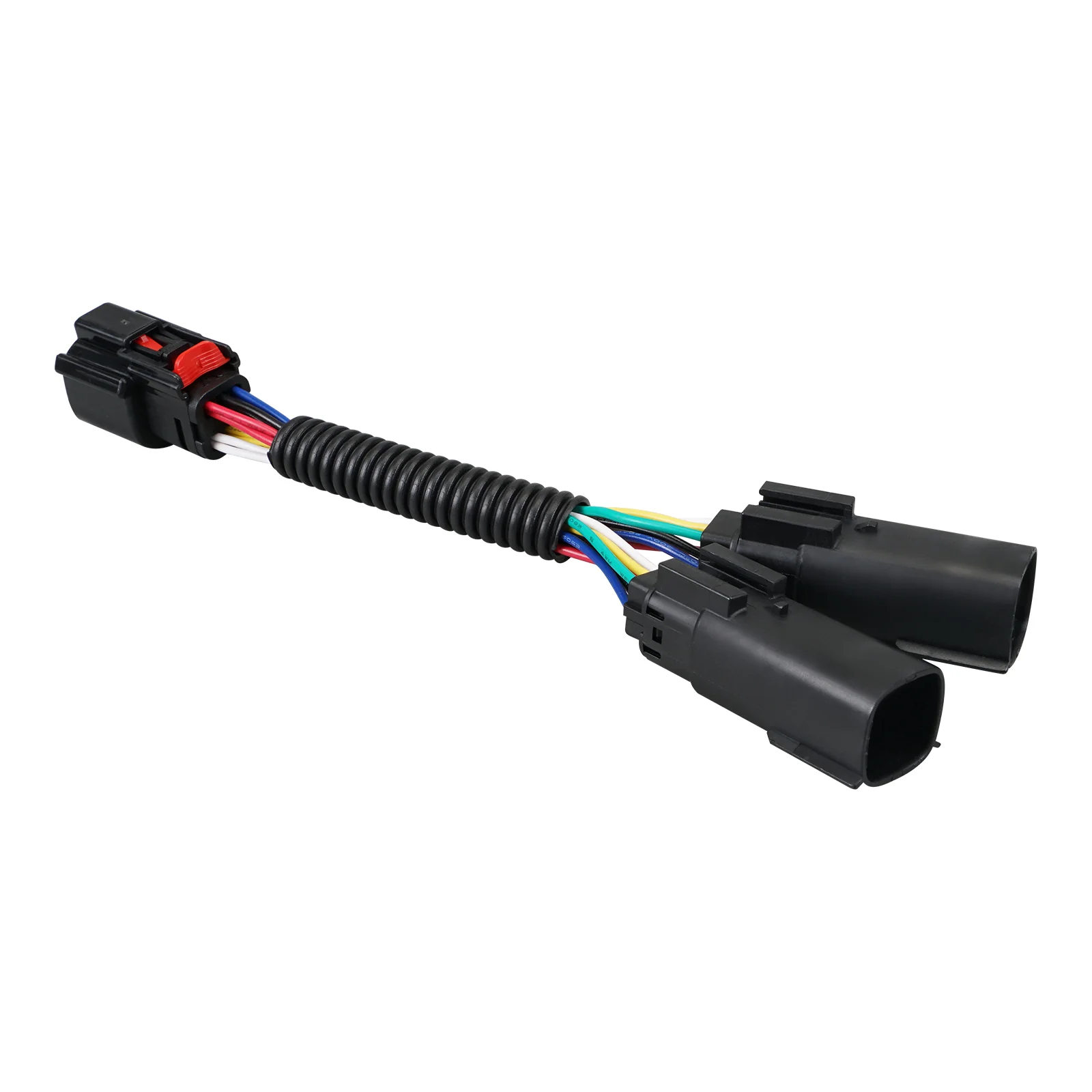 Y-Splitter Harness Adapter Extension Light Cable Plug For Harley Road King Street Glide - Image 3