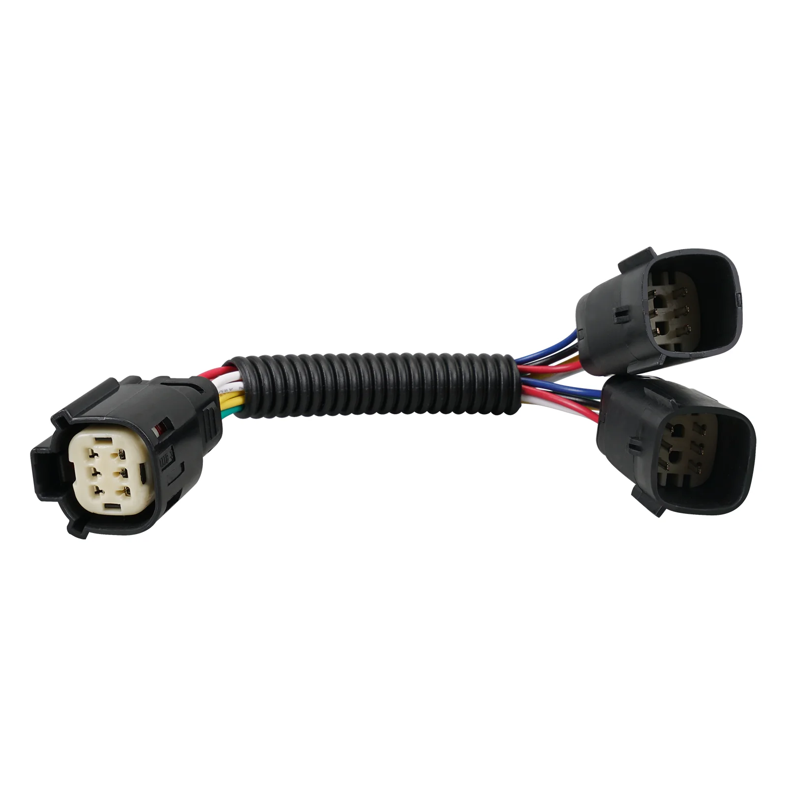 Y-Splitter Harness Adapter Extension Light Cable Plug For Harley Road King Street Glide - Image 5