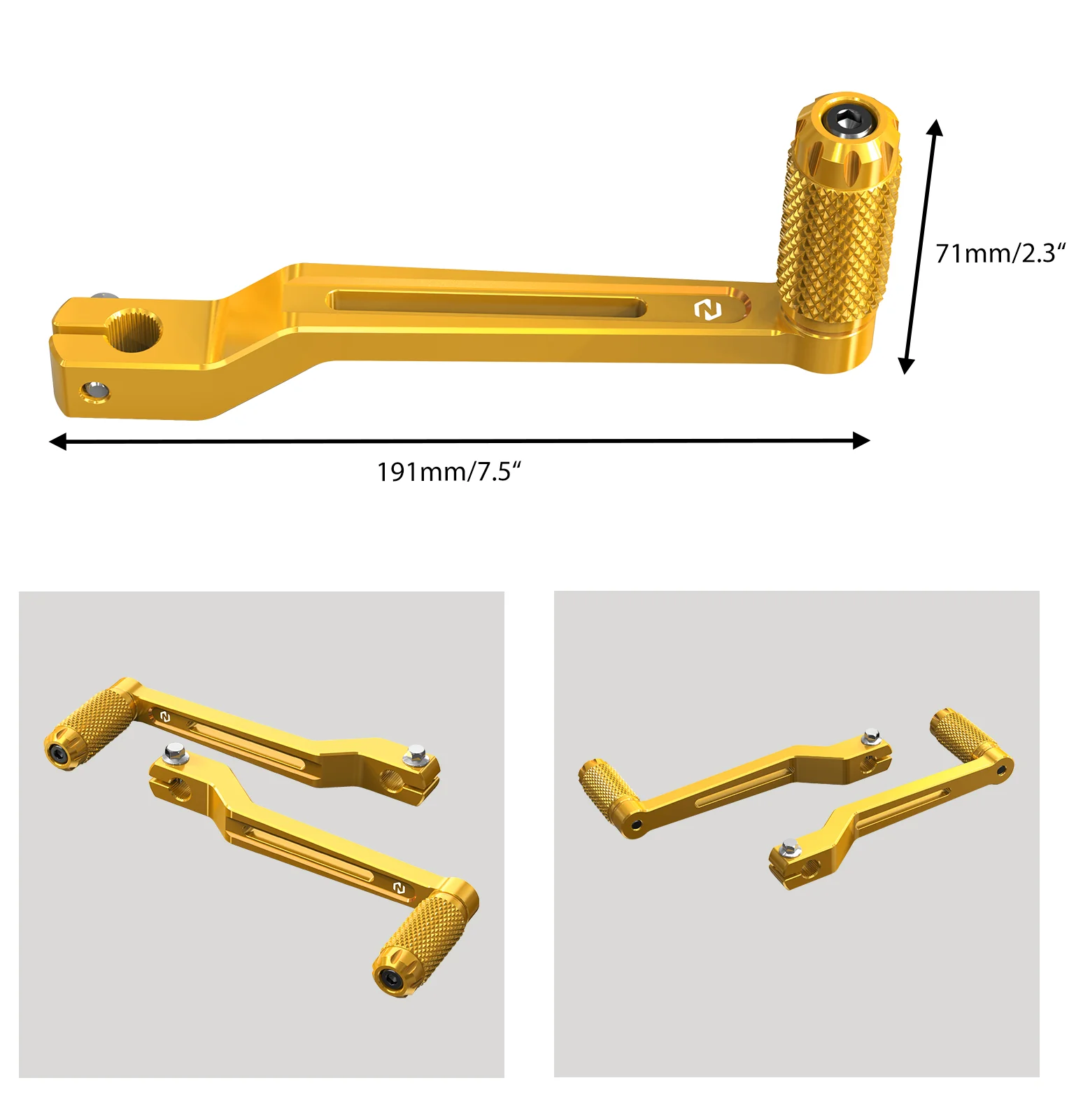 Heel Toe Gear Shifter Levers Pegs For Harley Road King Electra Street Glide Ultra Limited - Image 12