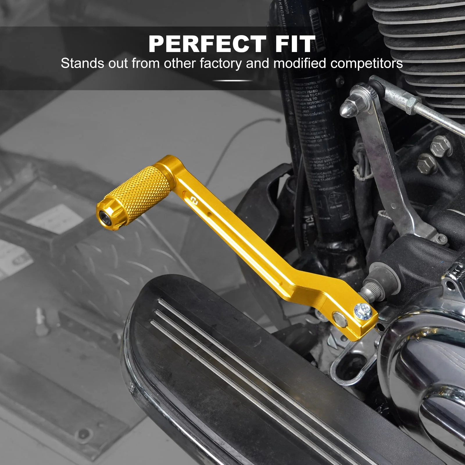 Heel Toe Gear Shifter Levers Pegs For Harley Road King Electra Street Glide Ultra Limited - Image 3