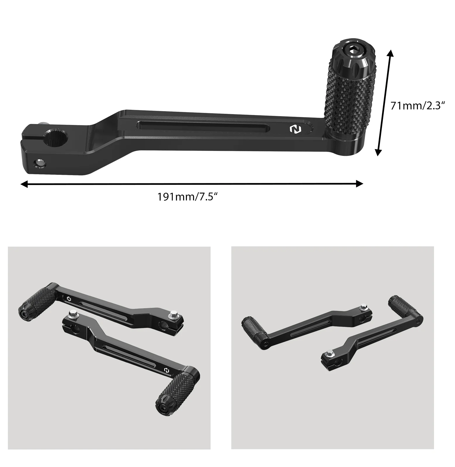 Heel Toe Gear Shifter Levers Pegs For Harley Road King Electra Street Glide Ultra Limited - Image 17