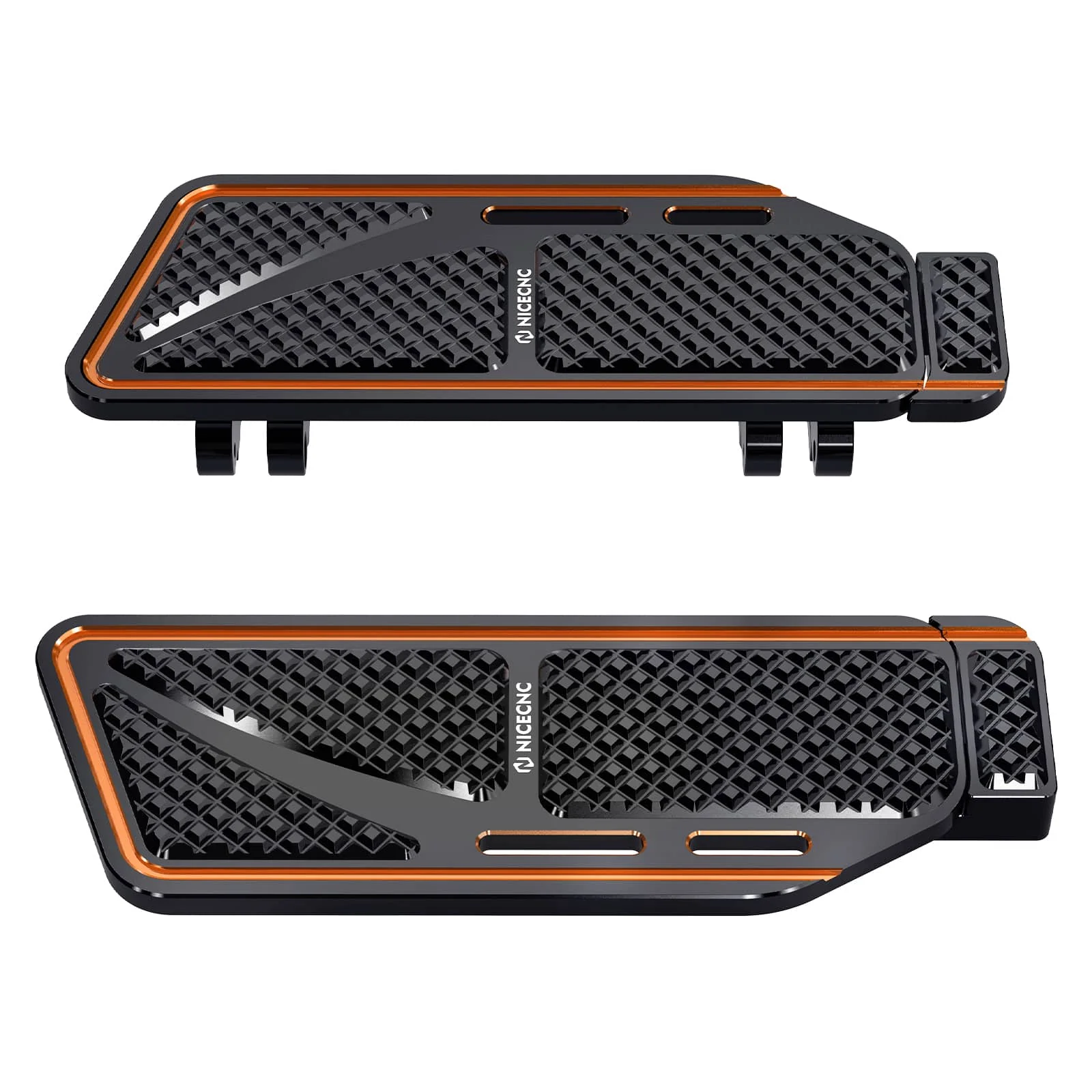 Rider Floorboards Footboards Inserts Kit For Harley Road King Electra Street Glide Ultra Limited - Image 6