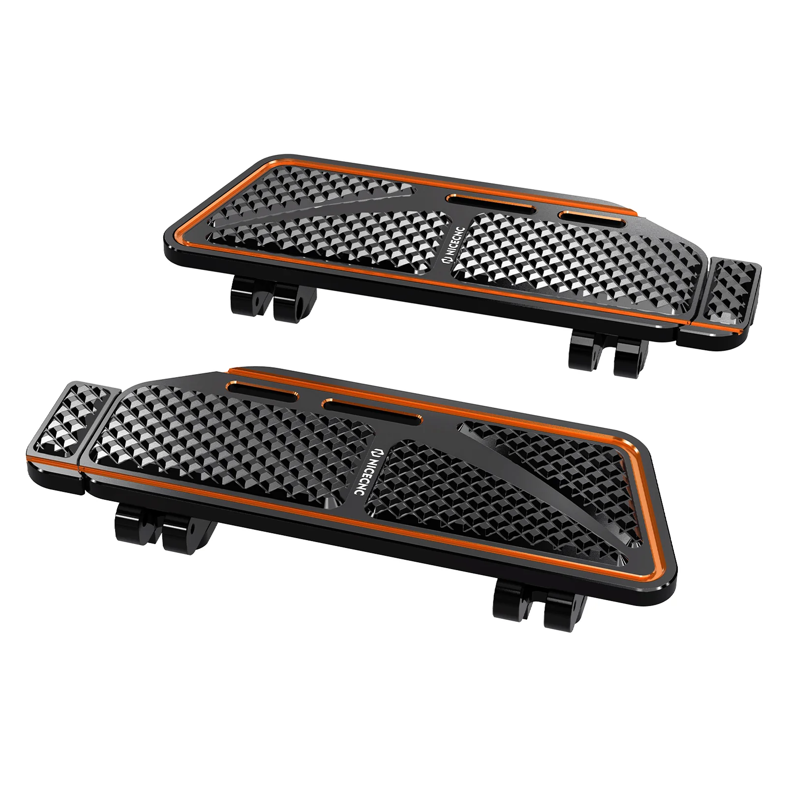 Rider Floorboards Footboards Inserts Kit For Harley Road King Electra Street Glide Ultra Limited - Image 10