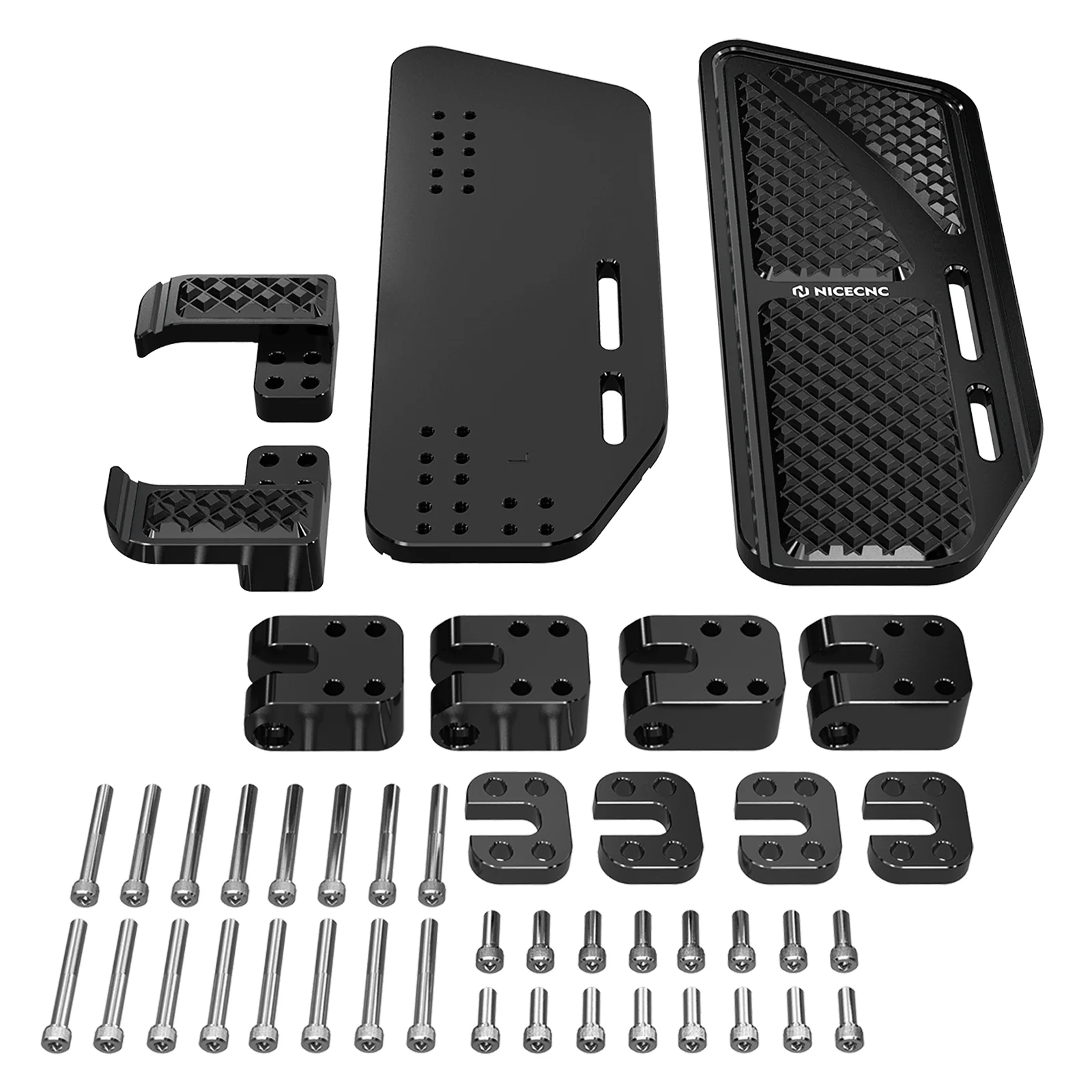 Rider Floorboards Footboards Inserts Kit For Harley Road King Electra Street Glide Ultra Limited - Image 22