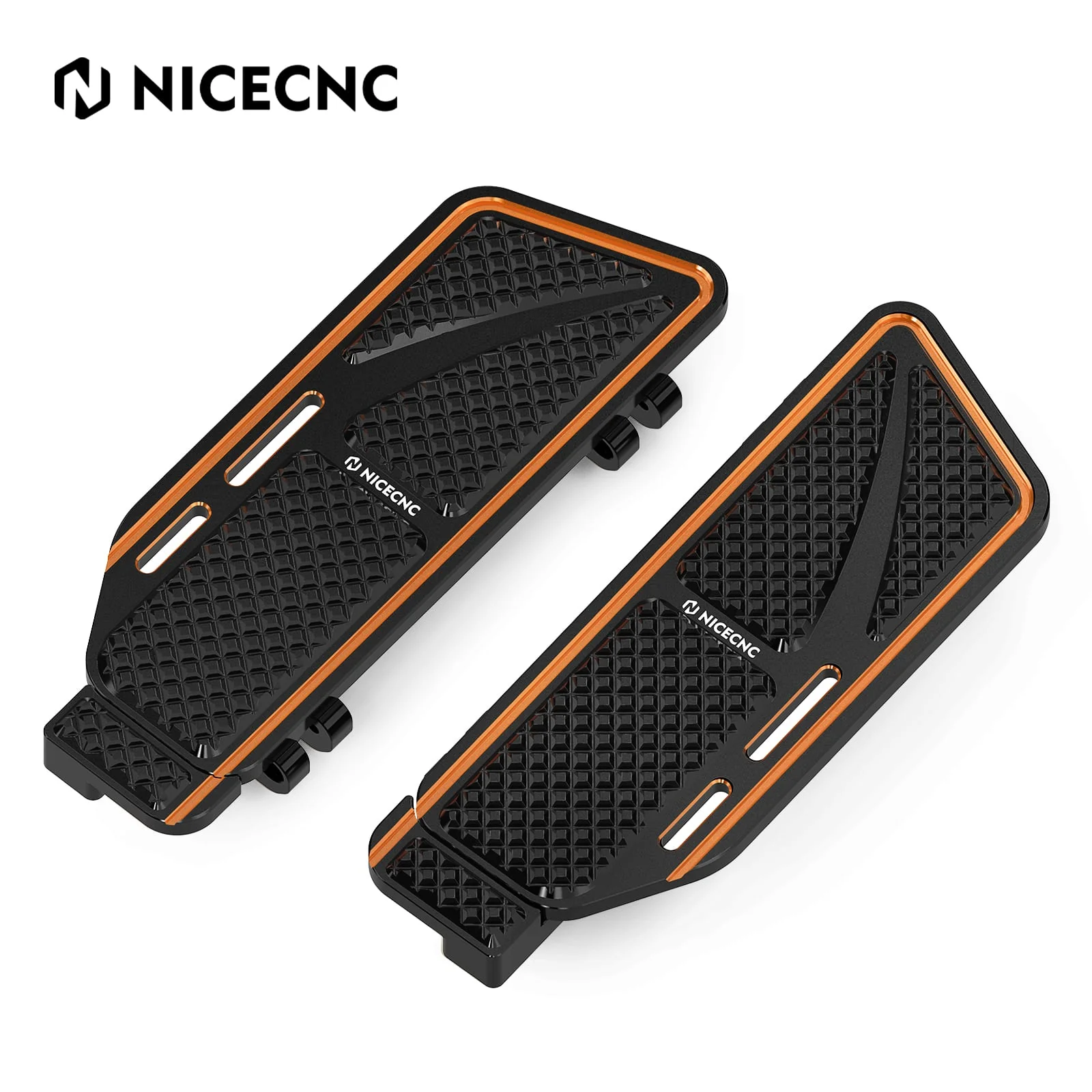 Rider Floorboards Footboards Inserts Kit For Harley Road King Electra Street Glide Ultra Limited - Image 5