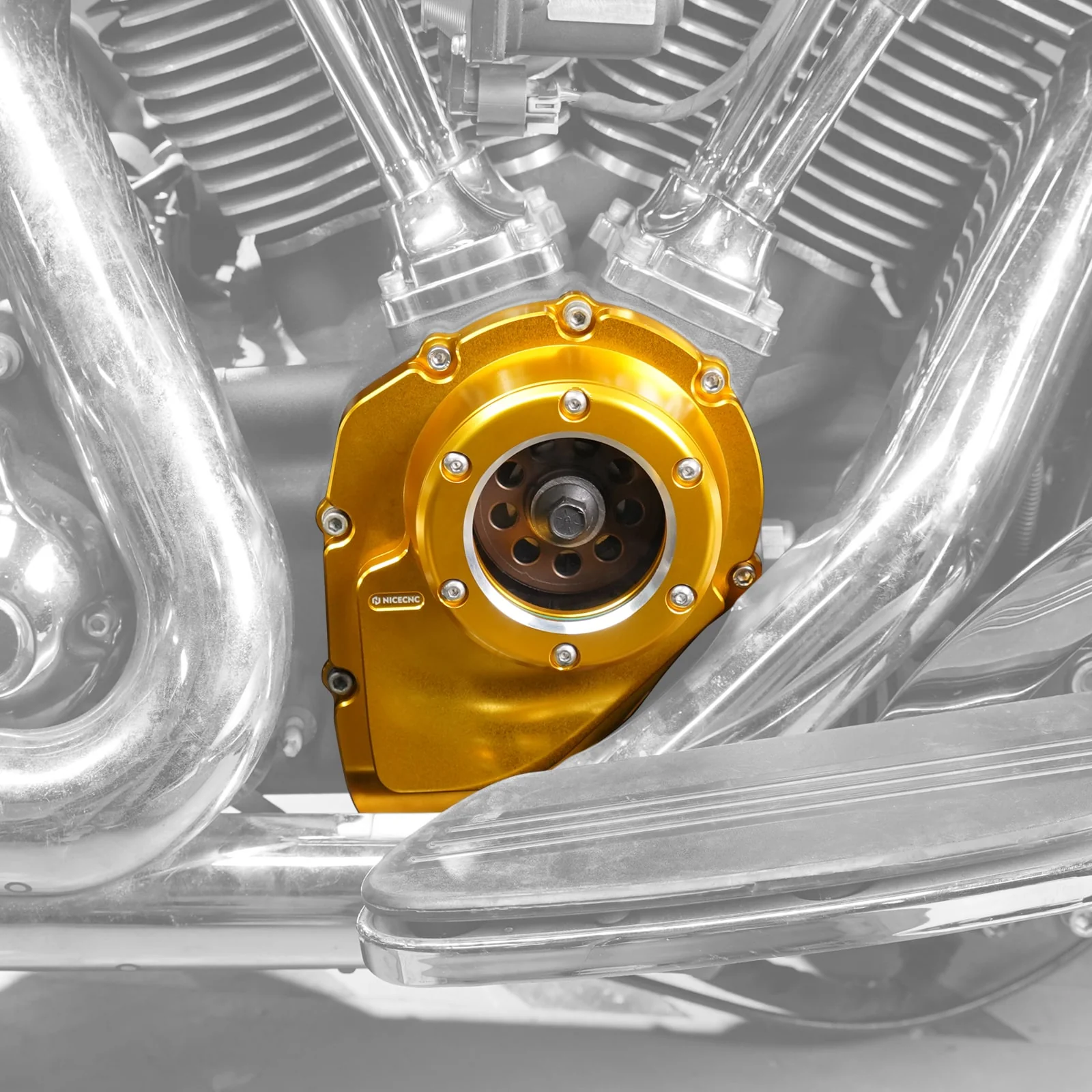 Transparent M8 Camshaft Cam Shaft Cover For Harley Road King Electra Street Glide - Image 14