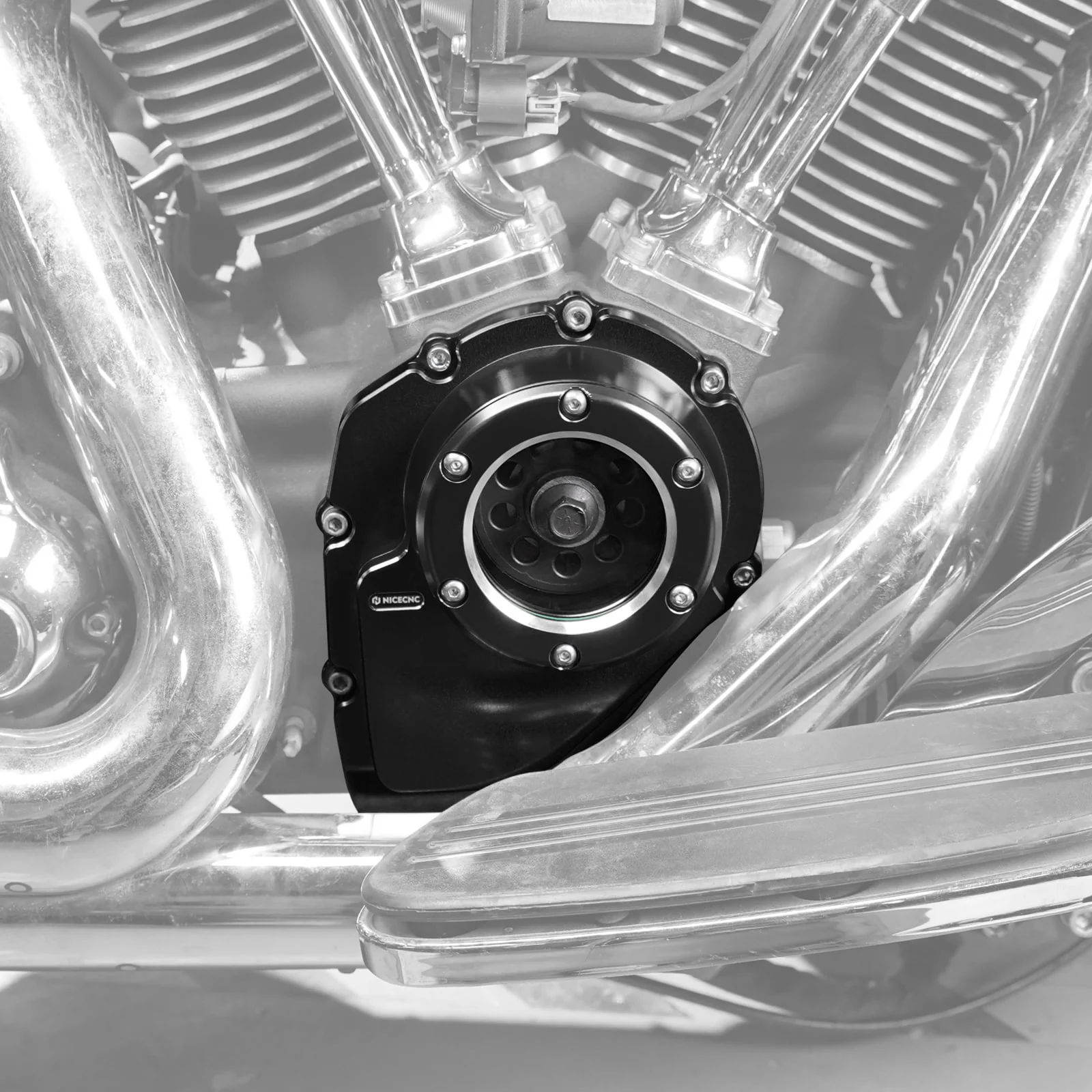 Transparent M8 Camshaft Cam Shaft Cover For Harley Road King Electra Street Glide - Image 21
