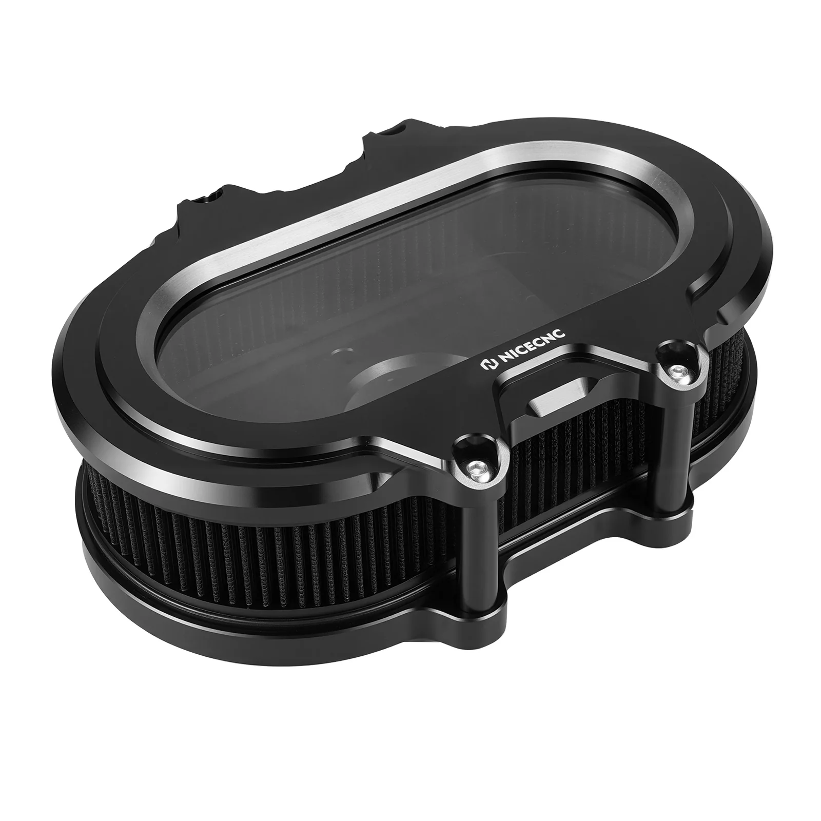 M8 Transparent Air Cleaner Intake Filter Kit For Harley Road King Electra Street Glide - Image 19