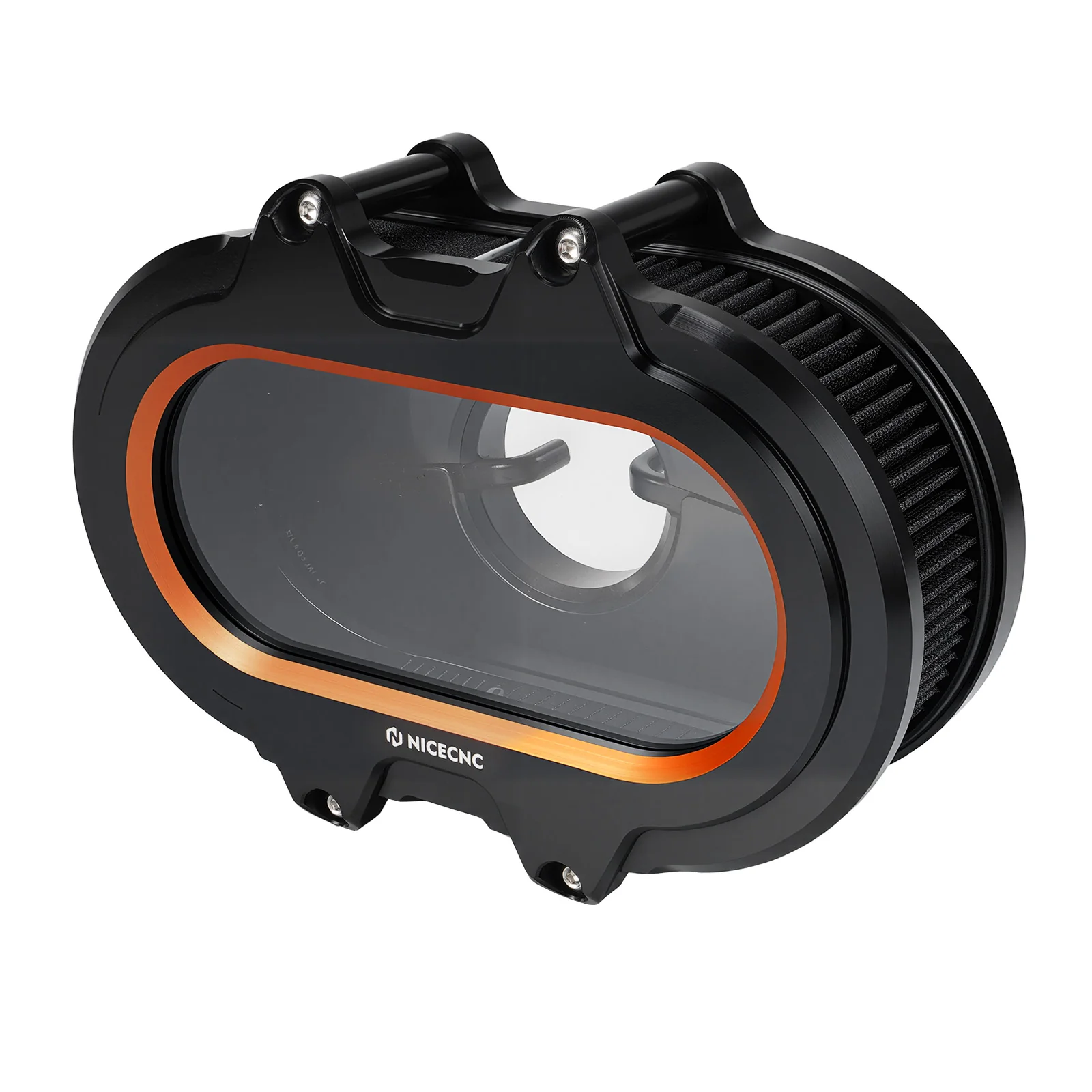M8 Transparent Air Cleaner Intake Filter Kit For Harley Road King Electra Street Glide - Image 10