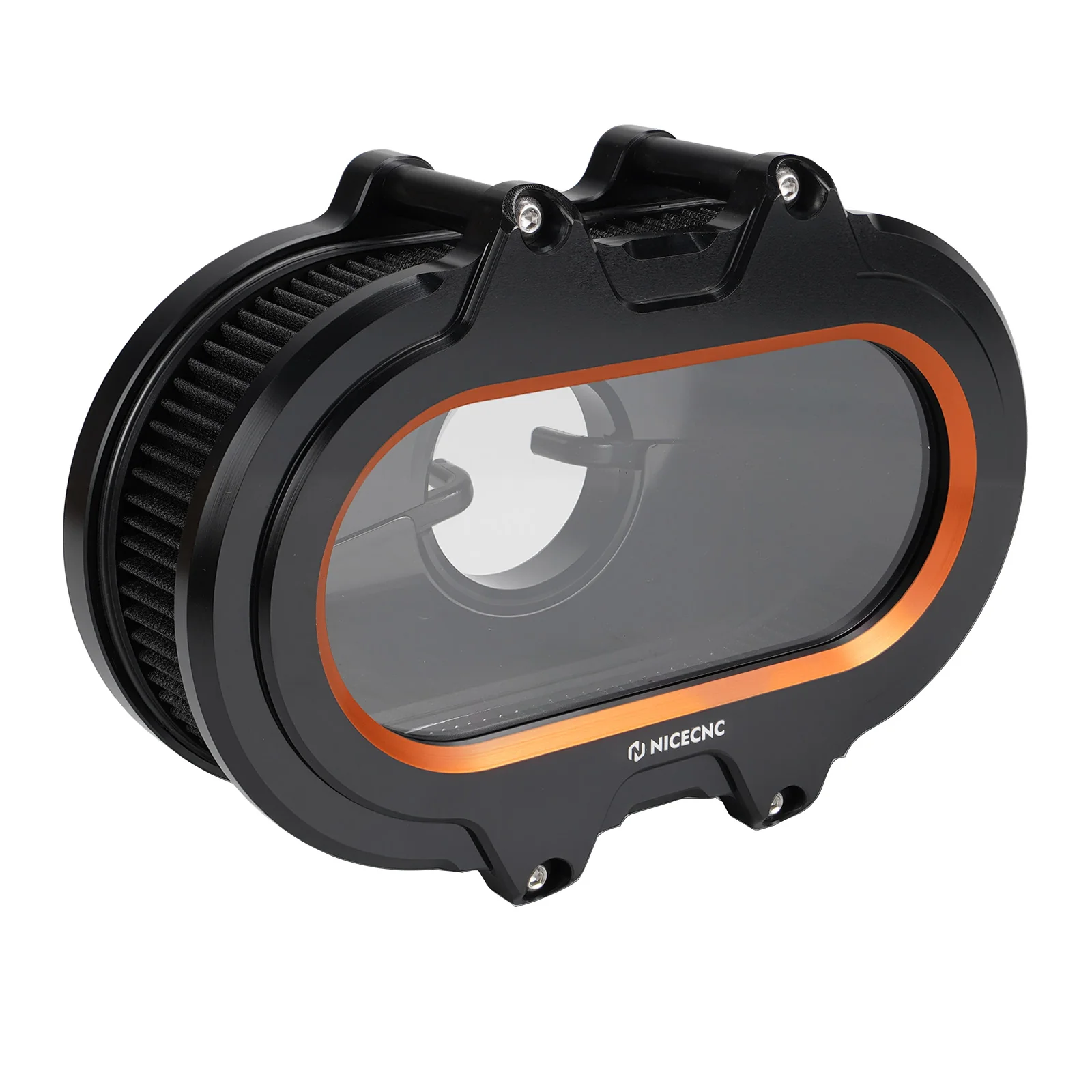 M8 Transparent Air Cleaner Intake Filter Kit For Harley Road King Electra Street Glide - Image 12
