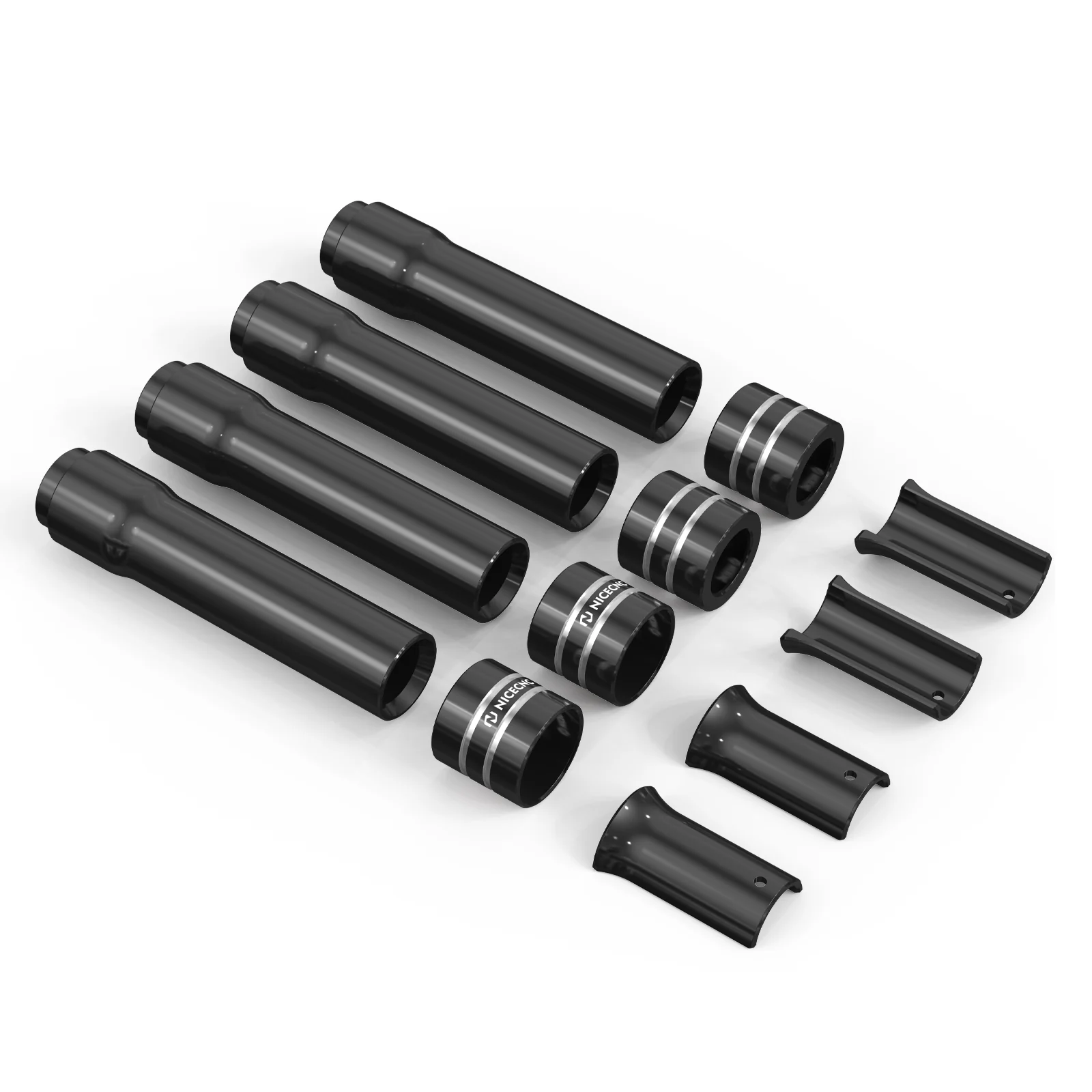 Tappet Housings Pushrod Tube Covers For Harley Road King Electra Street Glide - Image 21