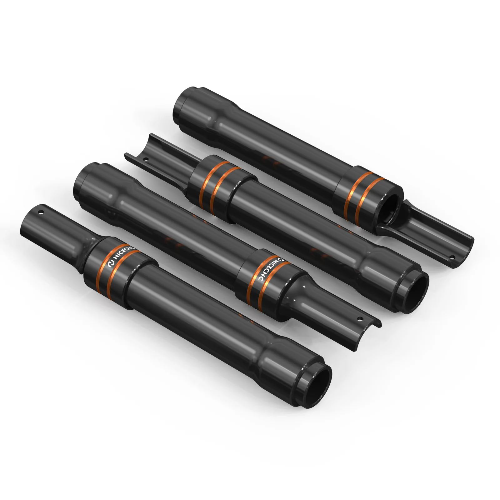 Tappet Housings Pushrod Tube Covers For Harley Road King Electra Street Glide - Image 8