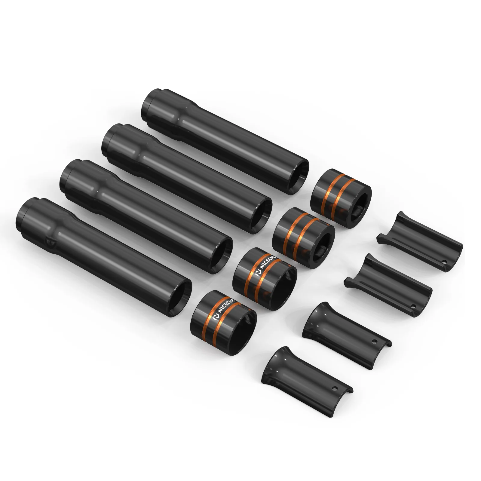 Tappet Housings Pushrod Tube Covers For Harley Road King Electra Street Glide - Image 9