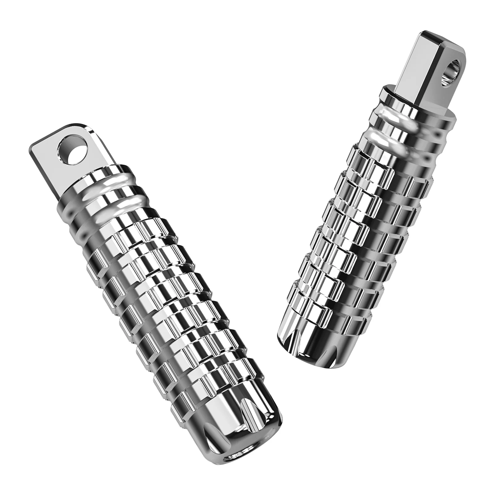 Chrome Rear Passenger Foot Pegs For Harley Sportster 1200 72 48 XL Iron 883 - Image 7