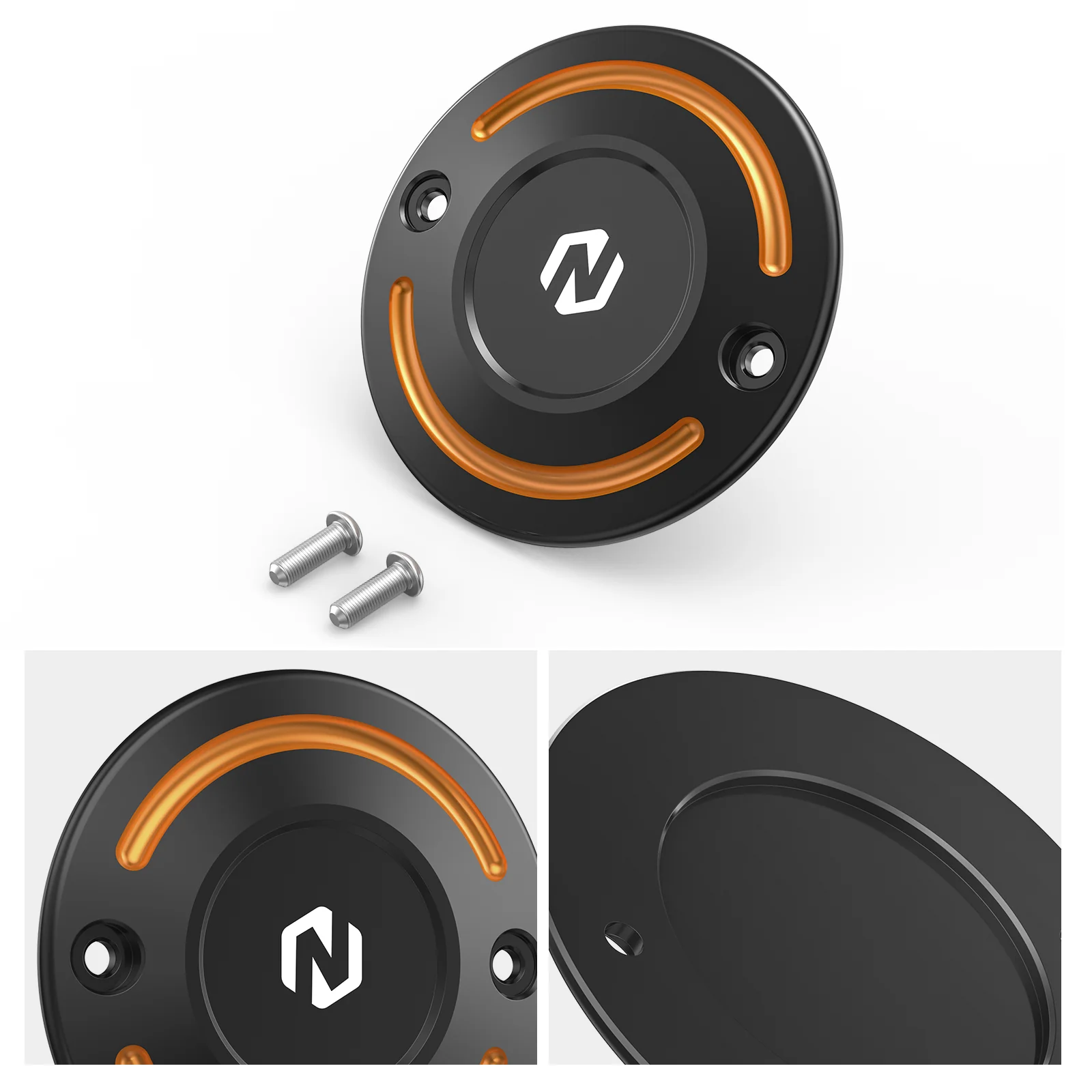 Engine Timer Cover Cap For Harley Sportster 1200 72 48 XL Iron 883 XL883N Roadster - Image 6