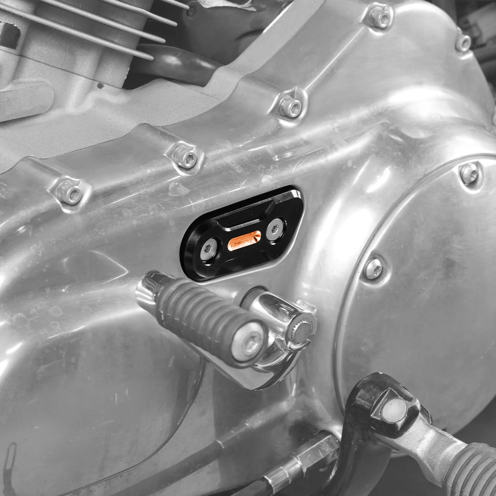 Inspection Cover Plate For Harley Sportster 1200 72 48 XL Iron 883 Roadster - Image 9